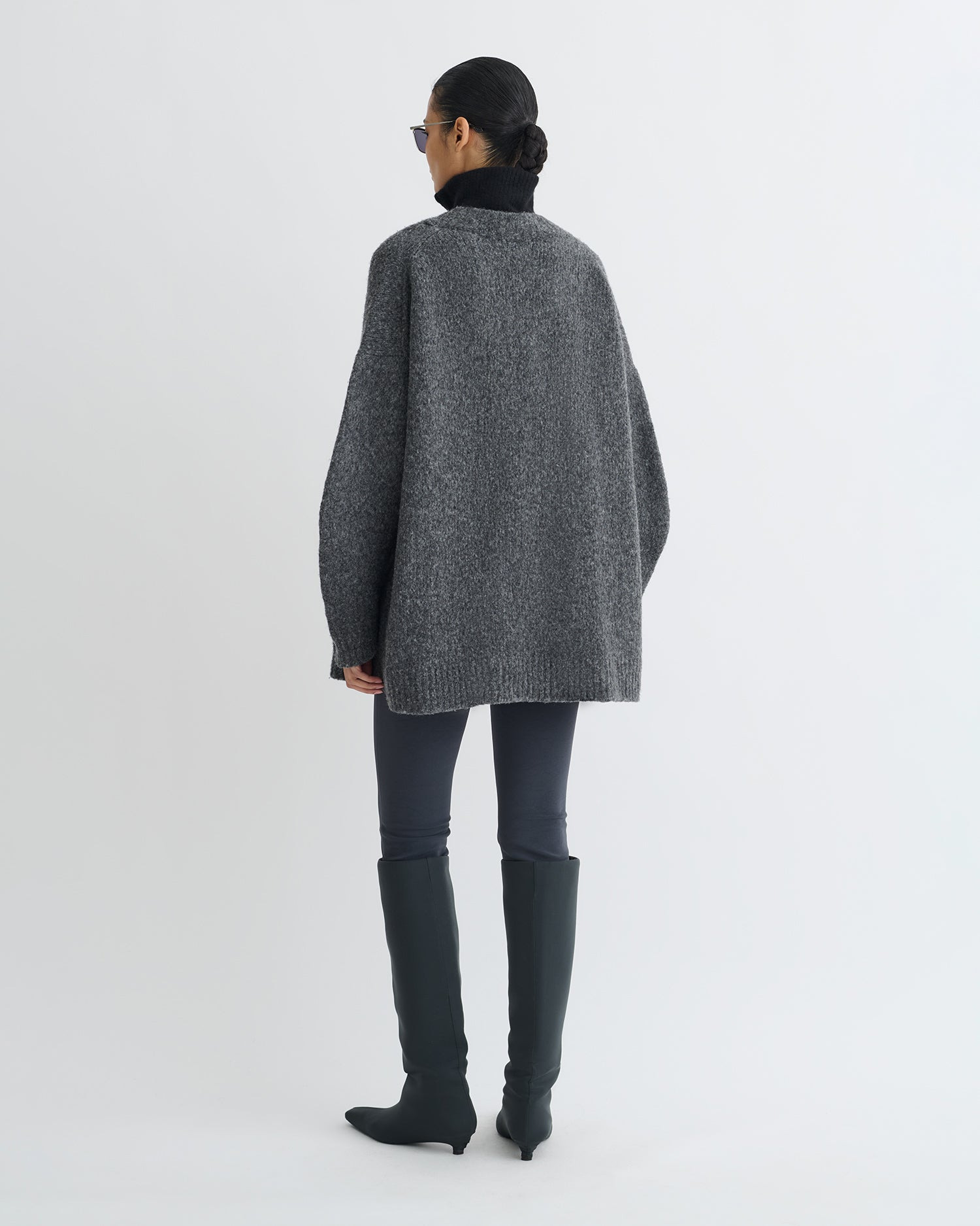 Contrast Brushed Merino Sweater - 9