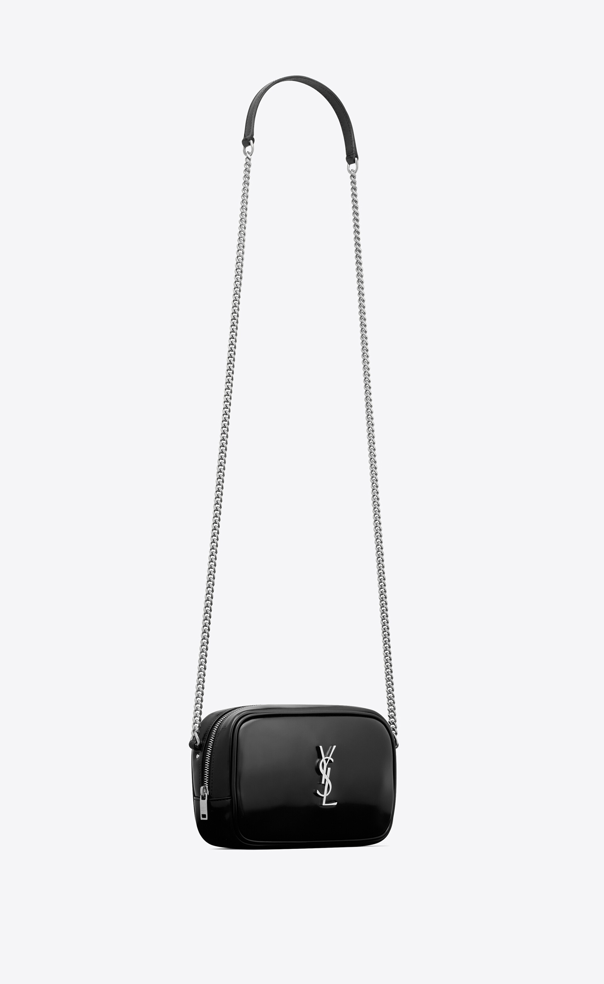 lou mini bag in shiny leather - 4