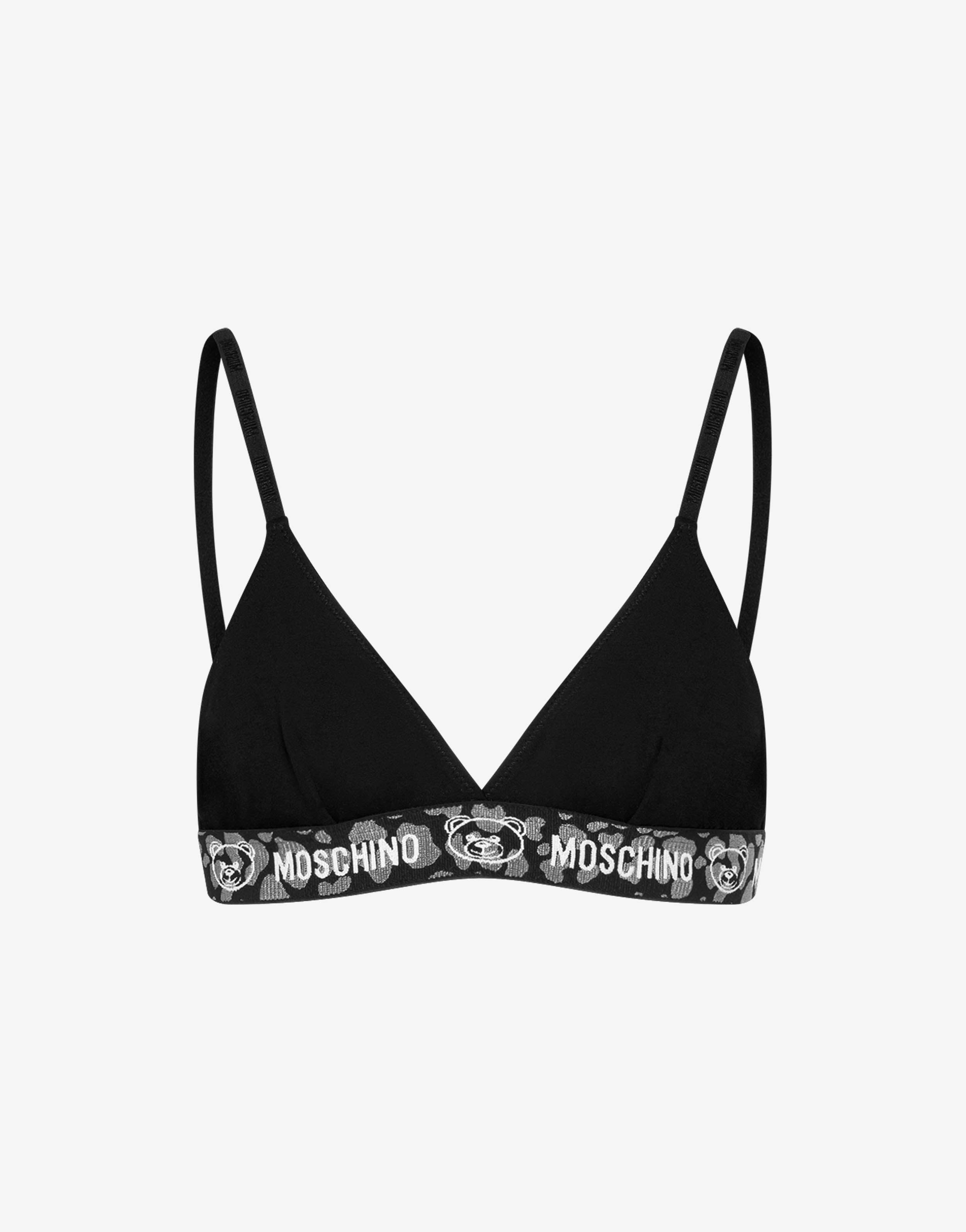 LEO ELASTIC BAND TRIANGLE BRA - 1