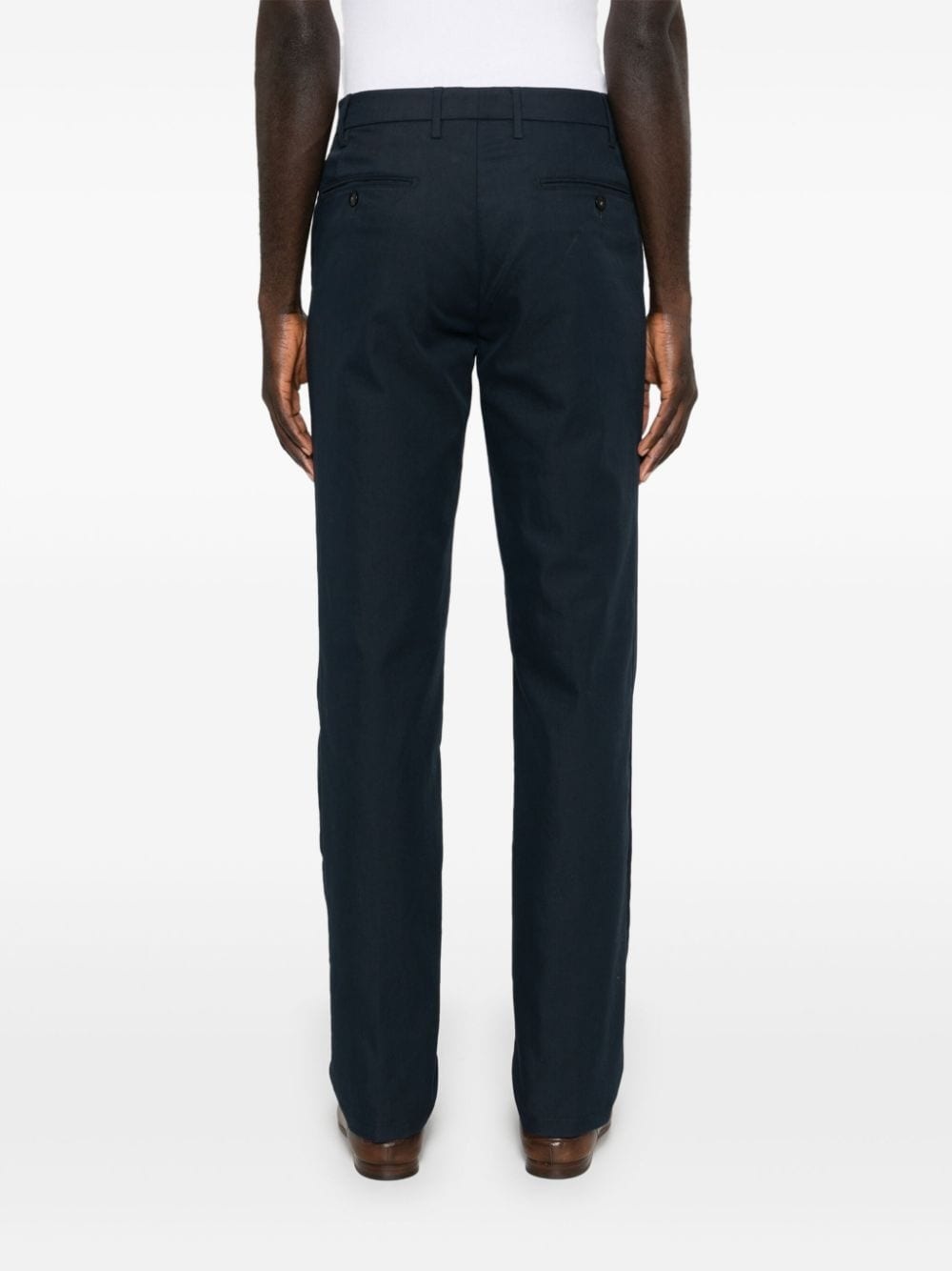 tailored slim chino trousers - 4