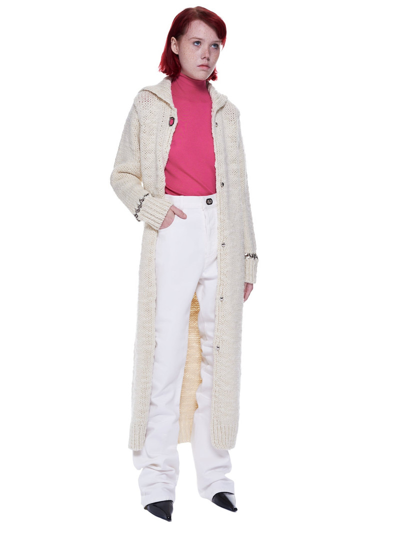 Bottega Veneta Elongated Knitted Cardigan outlook