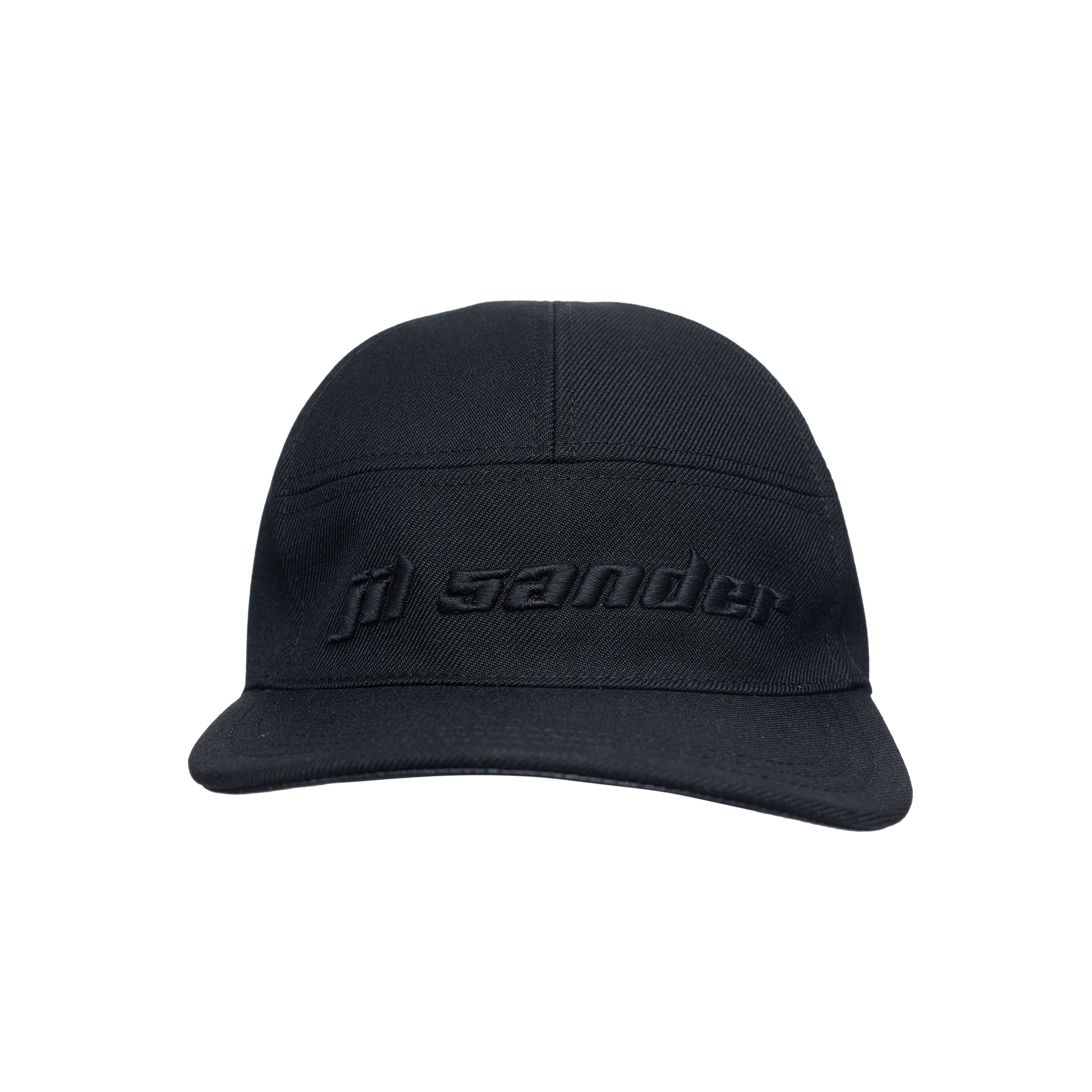 BLACK WOOL CAP - 5