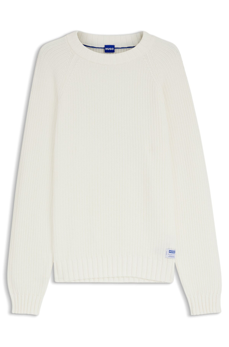 RIB-KNIT SWEATER IN COTTON 1