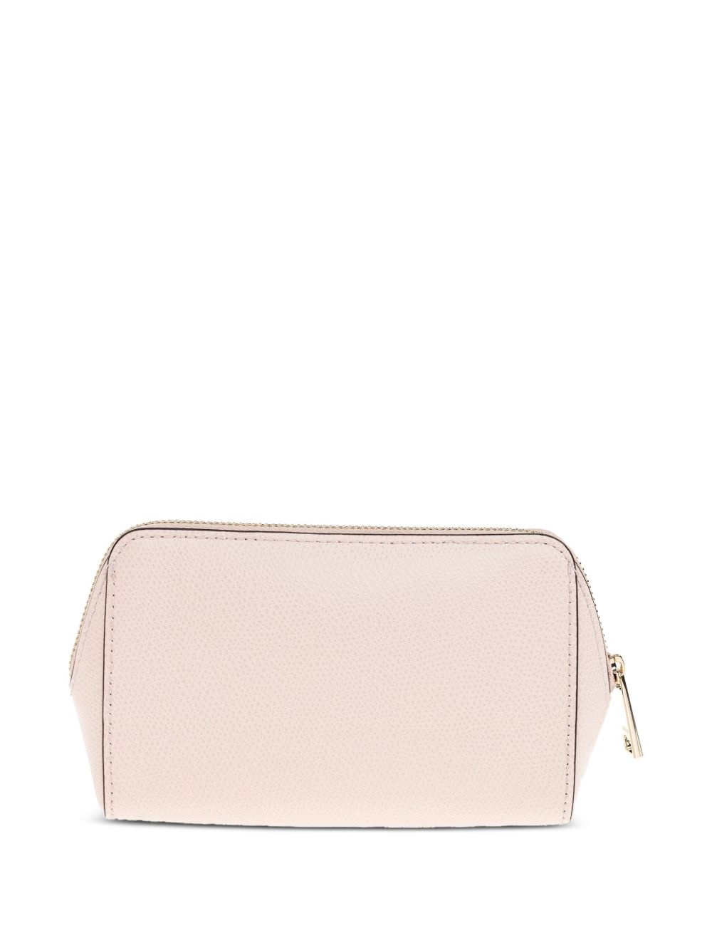 logo-plaque zip-top make-up bag - 2