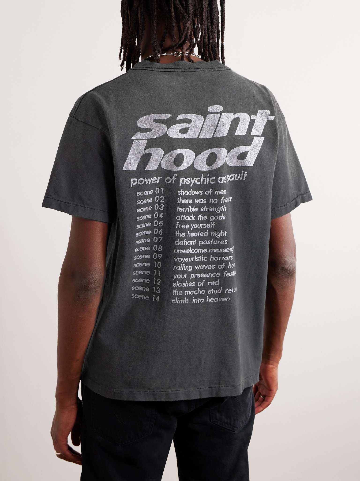 + Neighborhood Printed Cotton-Jersey T-Shirt - 3