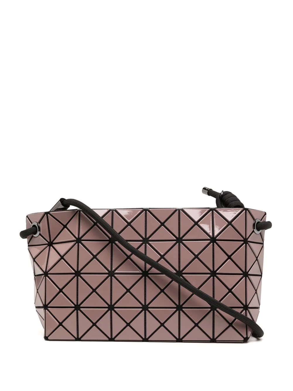 loop geometric-panel shoulder bag - 1