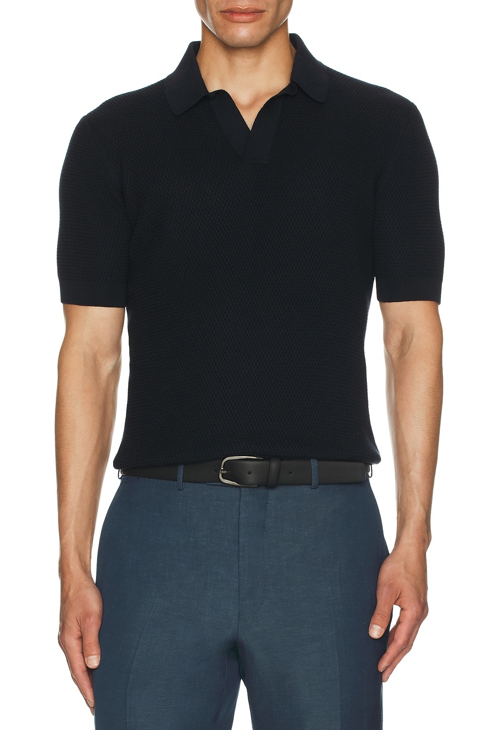 Premium Cotton Stitch Polo - 3