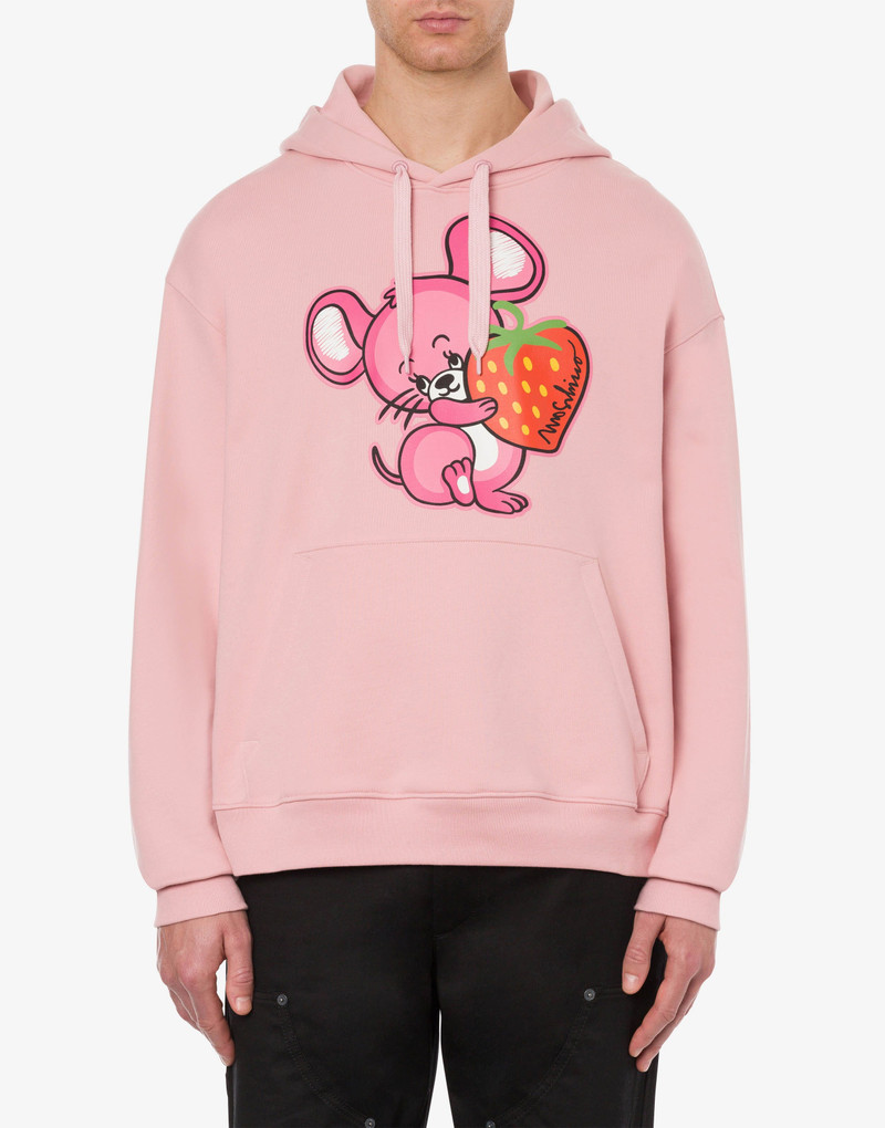 Moschino ILLUSTRATED ANIMALS ORGANIC COTTON SWEATSHIRT outlook