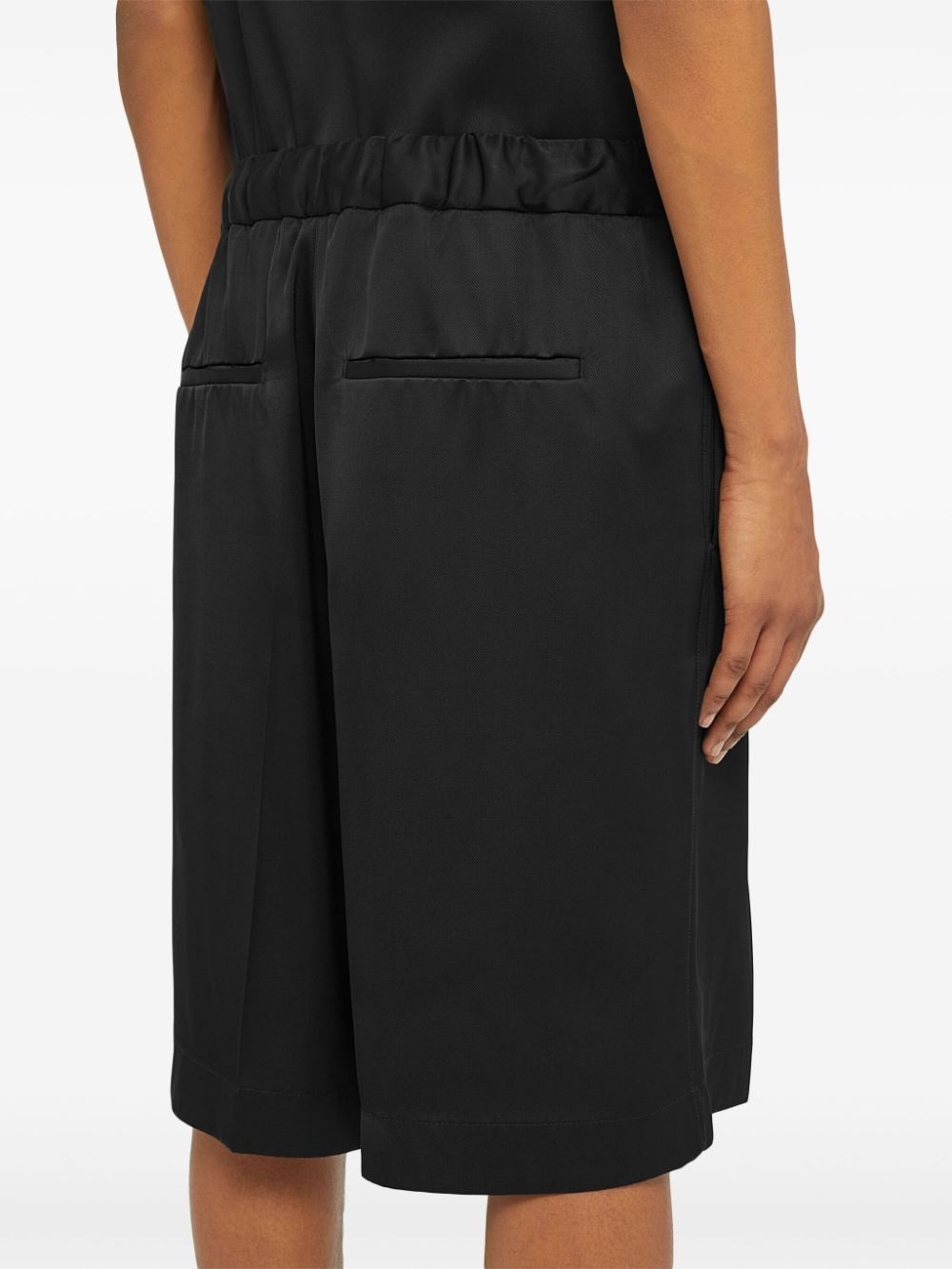 drawstring-waist shorts - 6