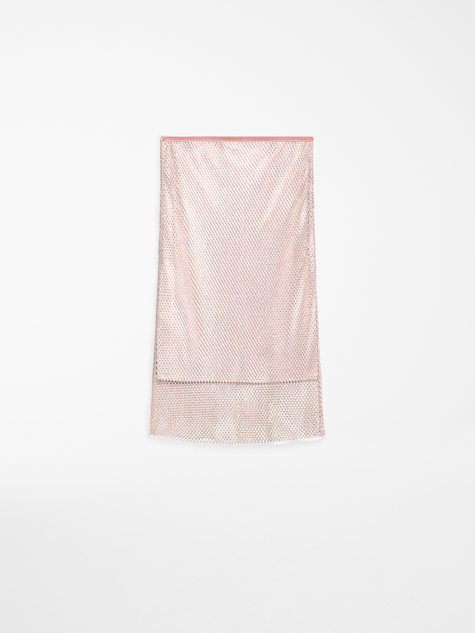 ZINNIA Rhinestone tulle skirt - 1