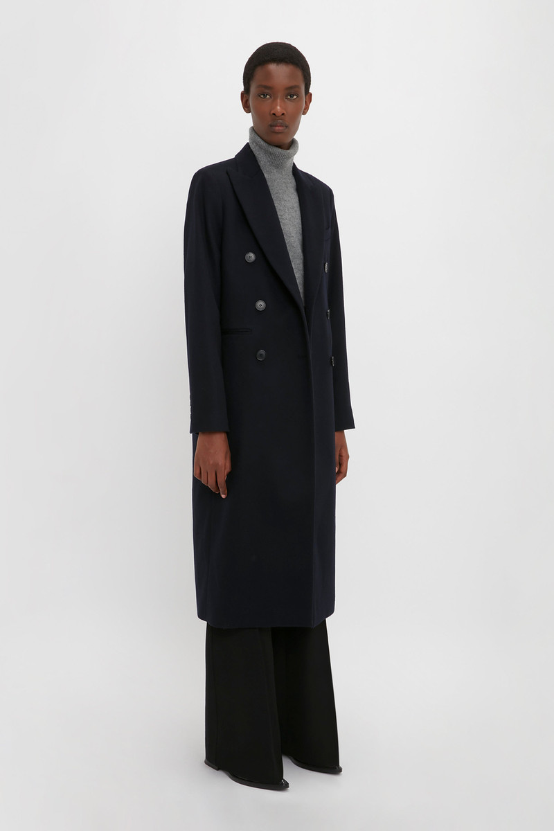 Tailored Slim Coat In Midnight 3