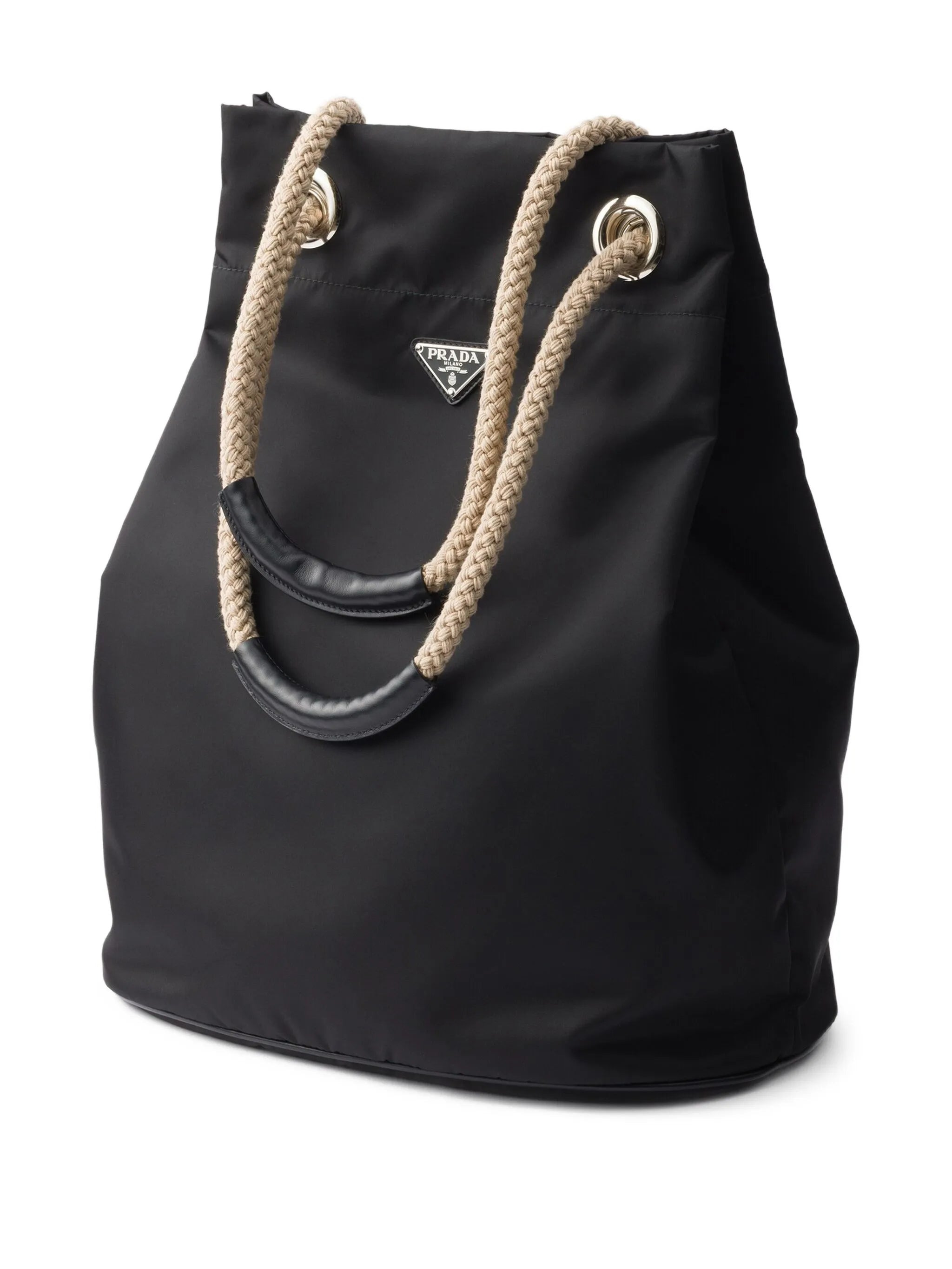 Re-Nylon drawstring tote bag - 5