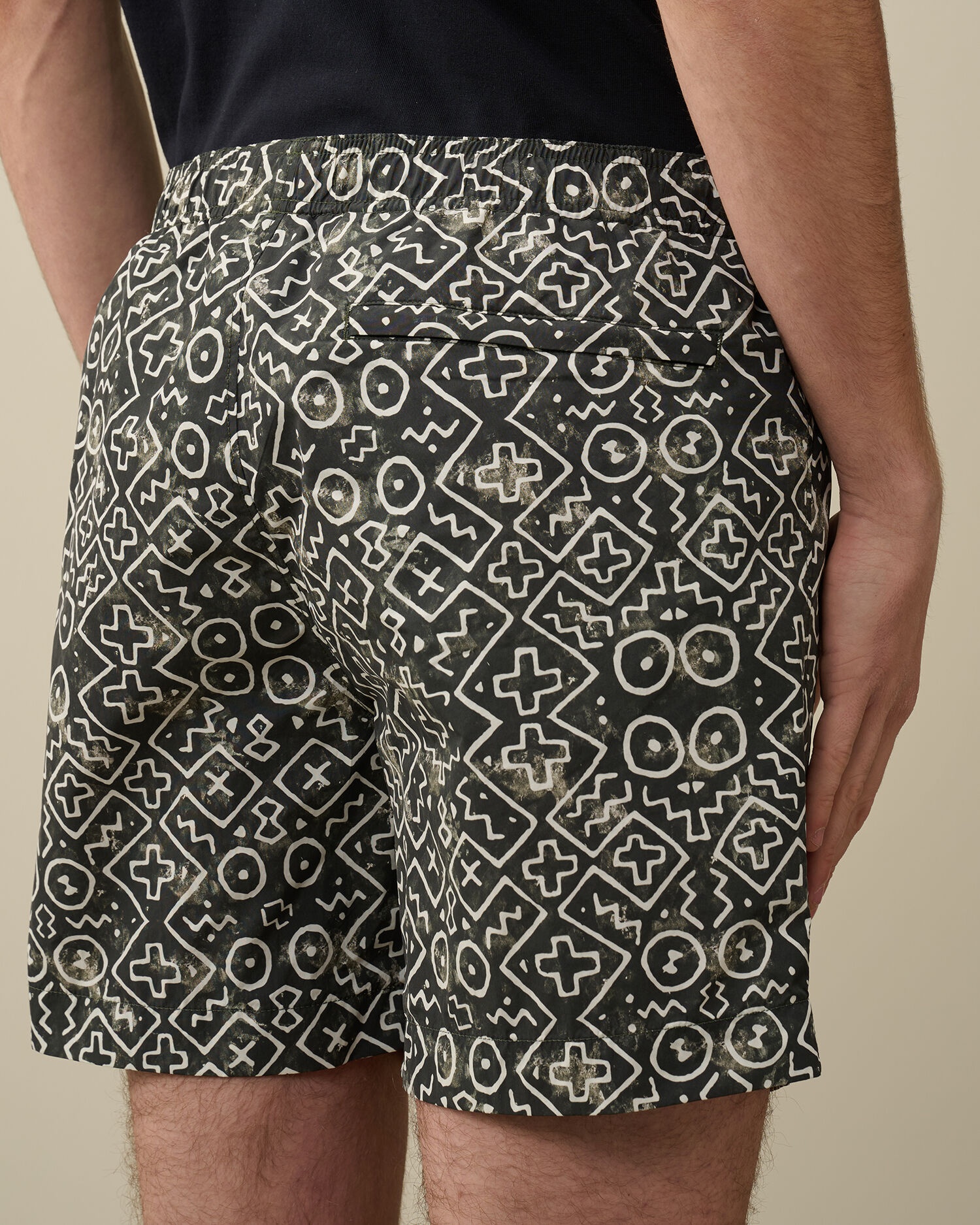 Flatt Nylon Bogolan Swim Shorts - 5