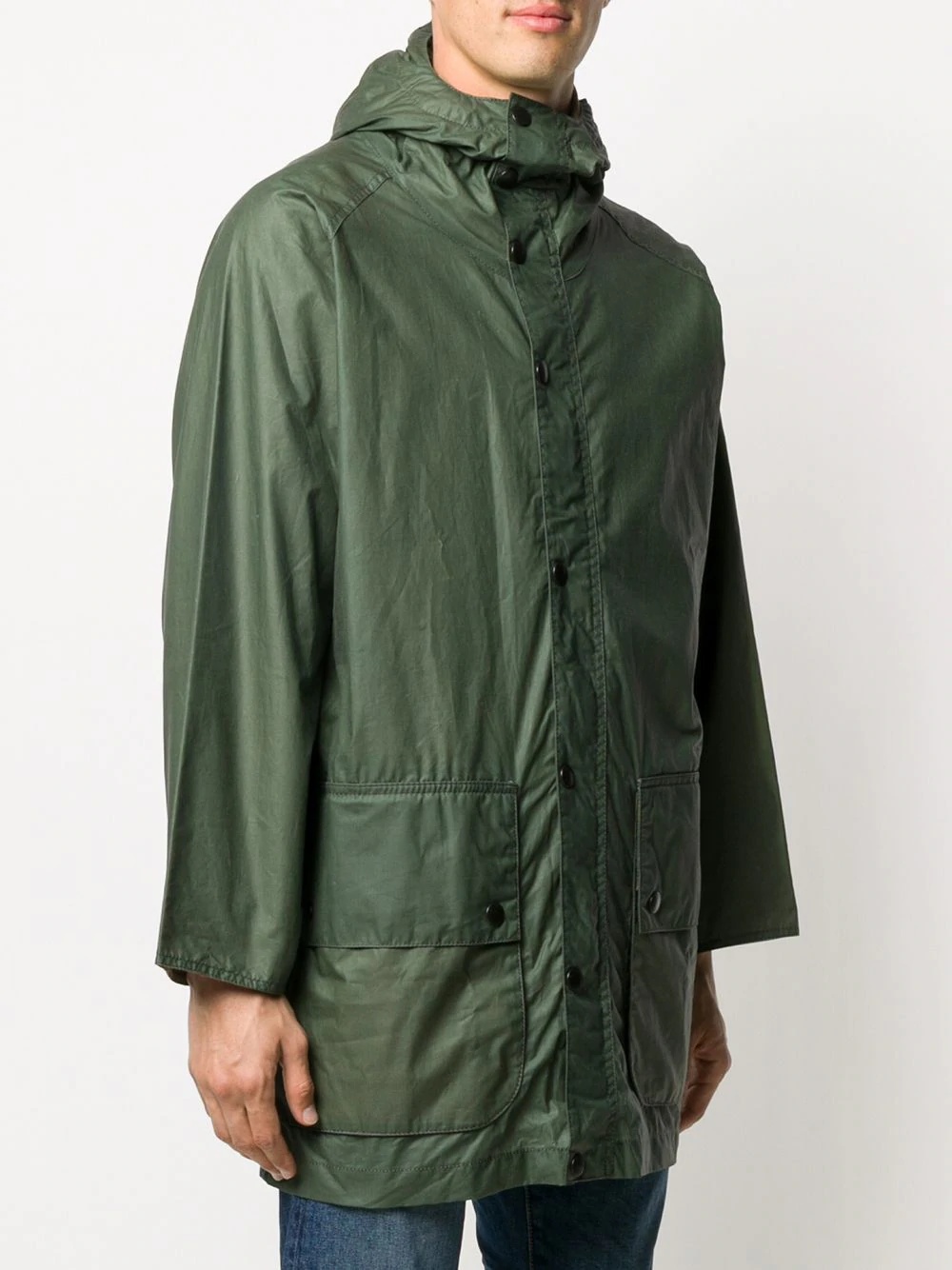 hiking wax jacket - 3