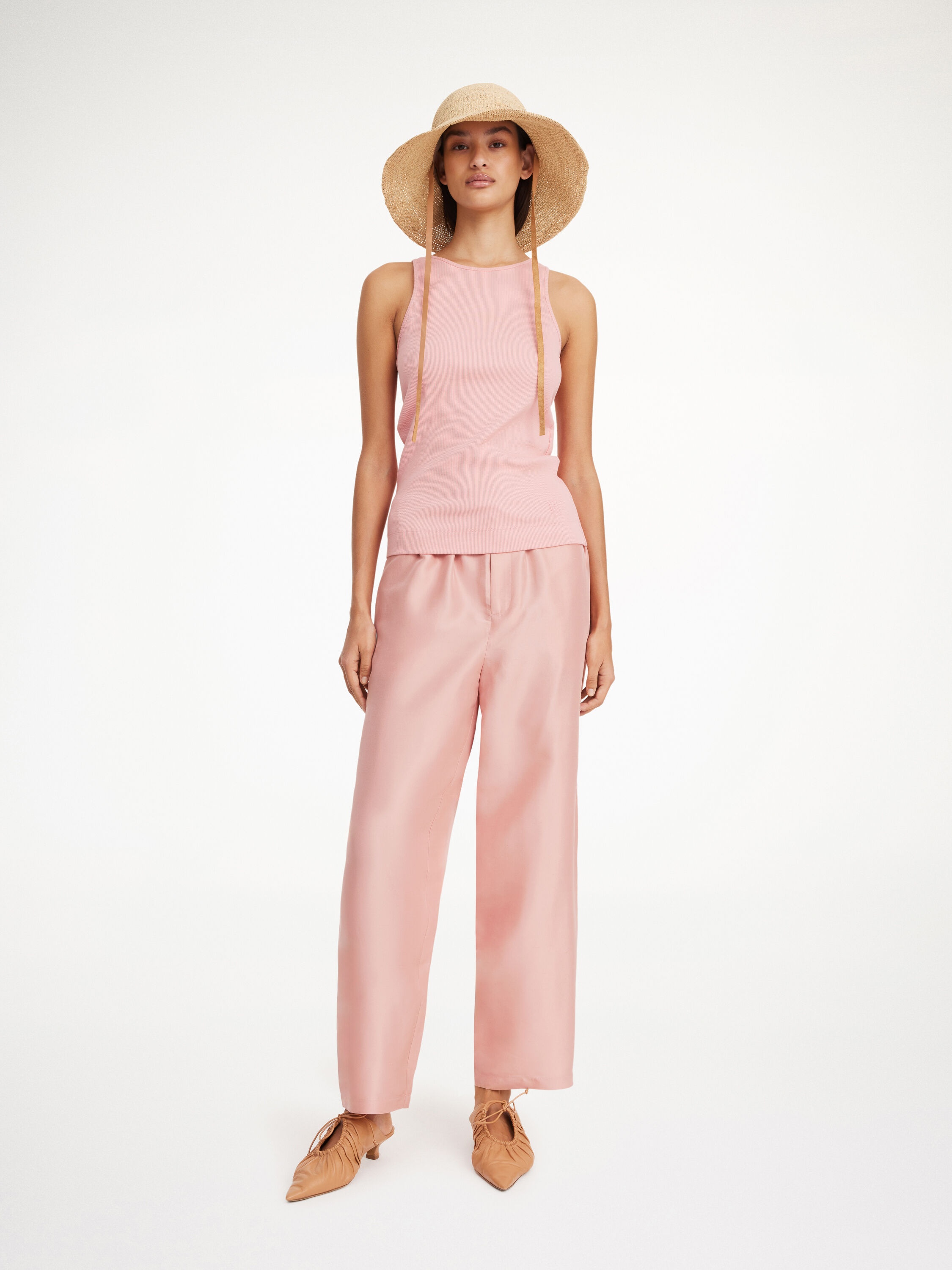 Lyria silk trousers - 2