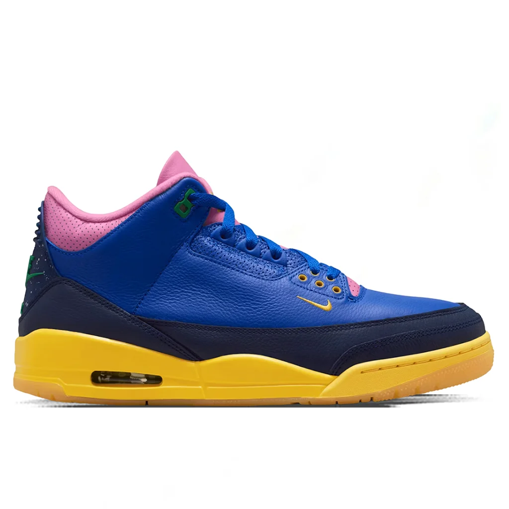 AIR JORDAN 3 RETRO OG 'BRAZIL' - RACER BLUE/LUCKY GREEN/BLUE VOID - 1