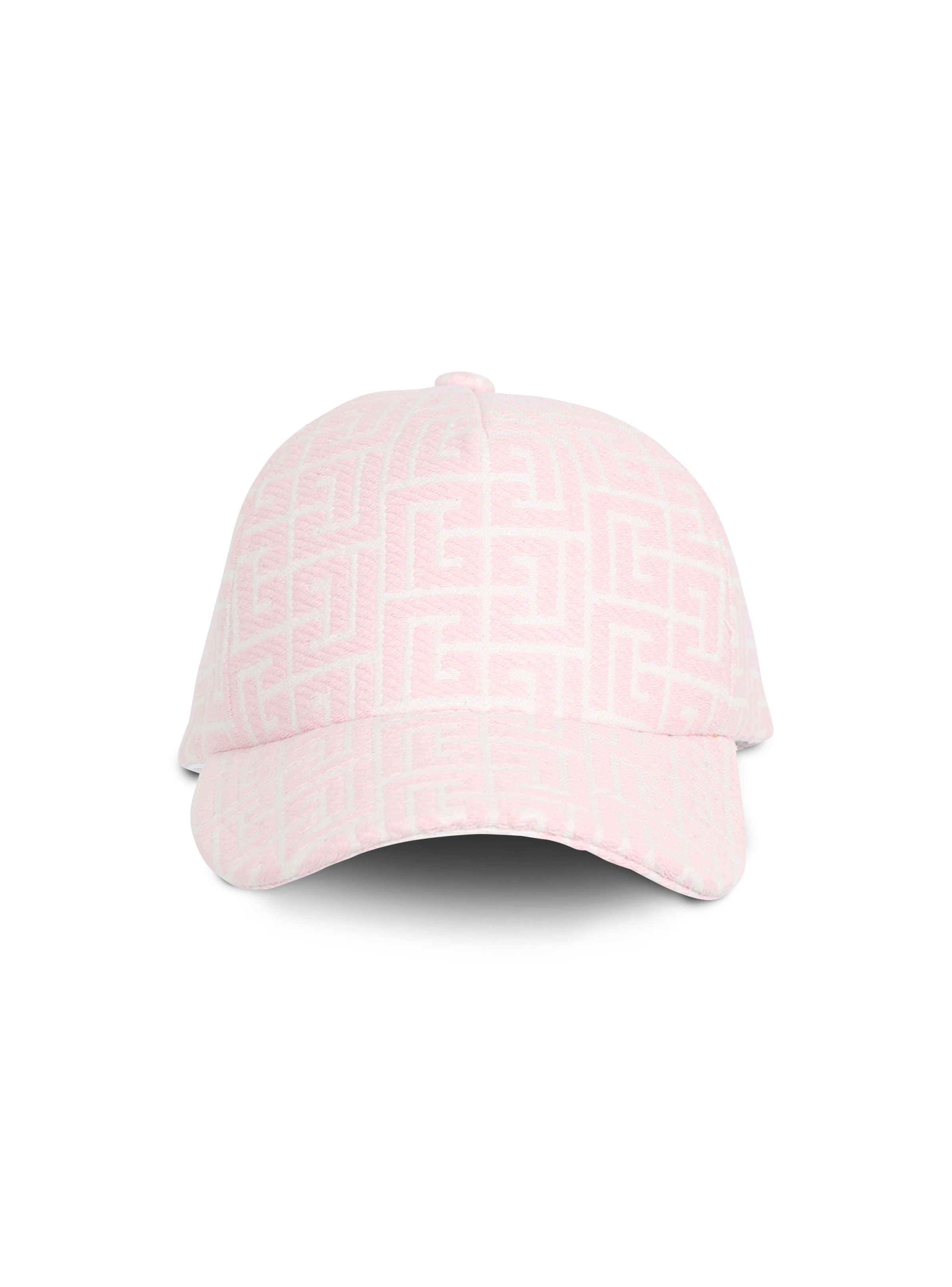 Balmain-monogrammed jacquard cap - 1