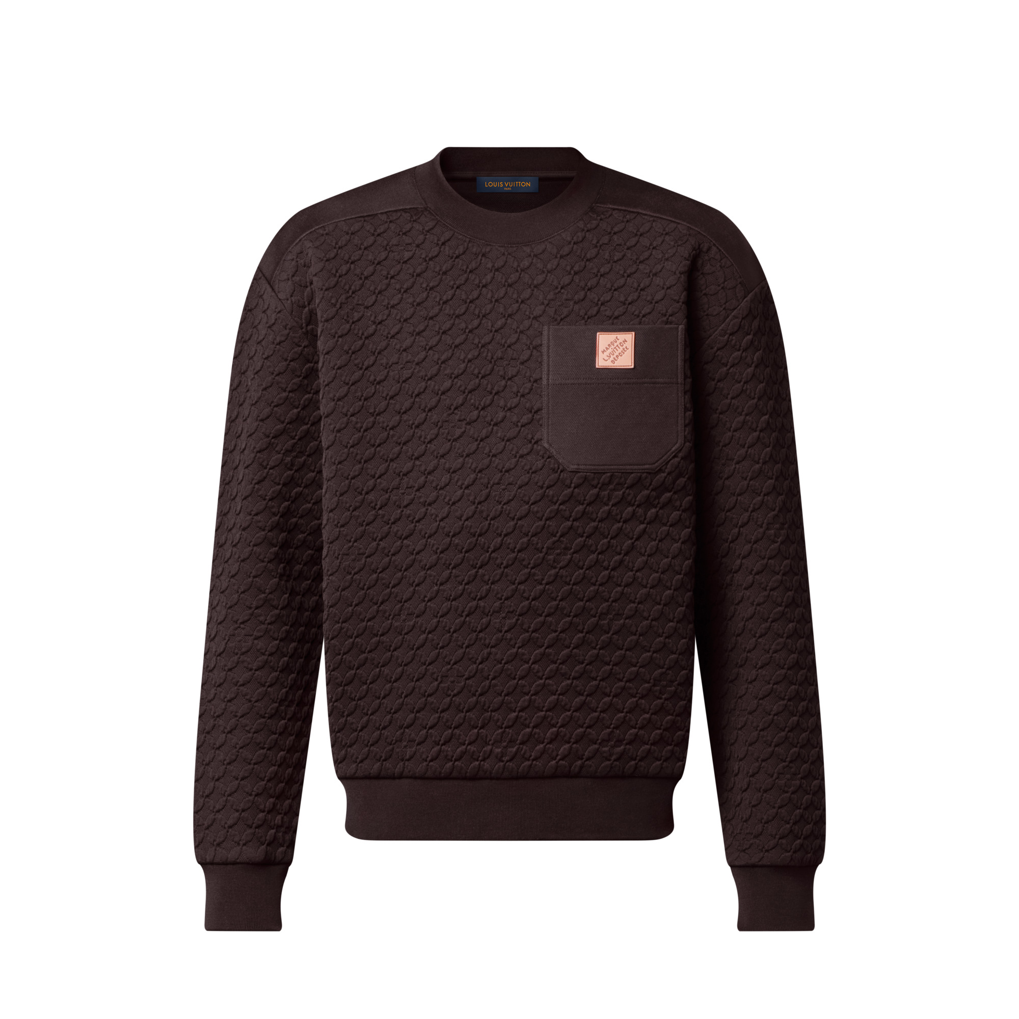 Monogram Quilted Sweatshirt - 1