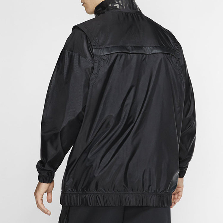 Men's Air Jordan Sports Jacket Black AT9776-010 - 4