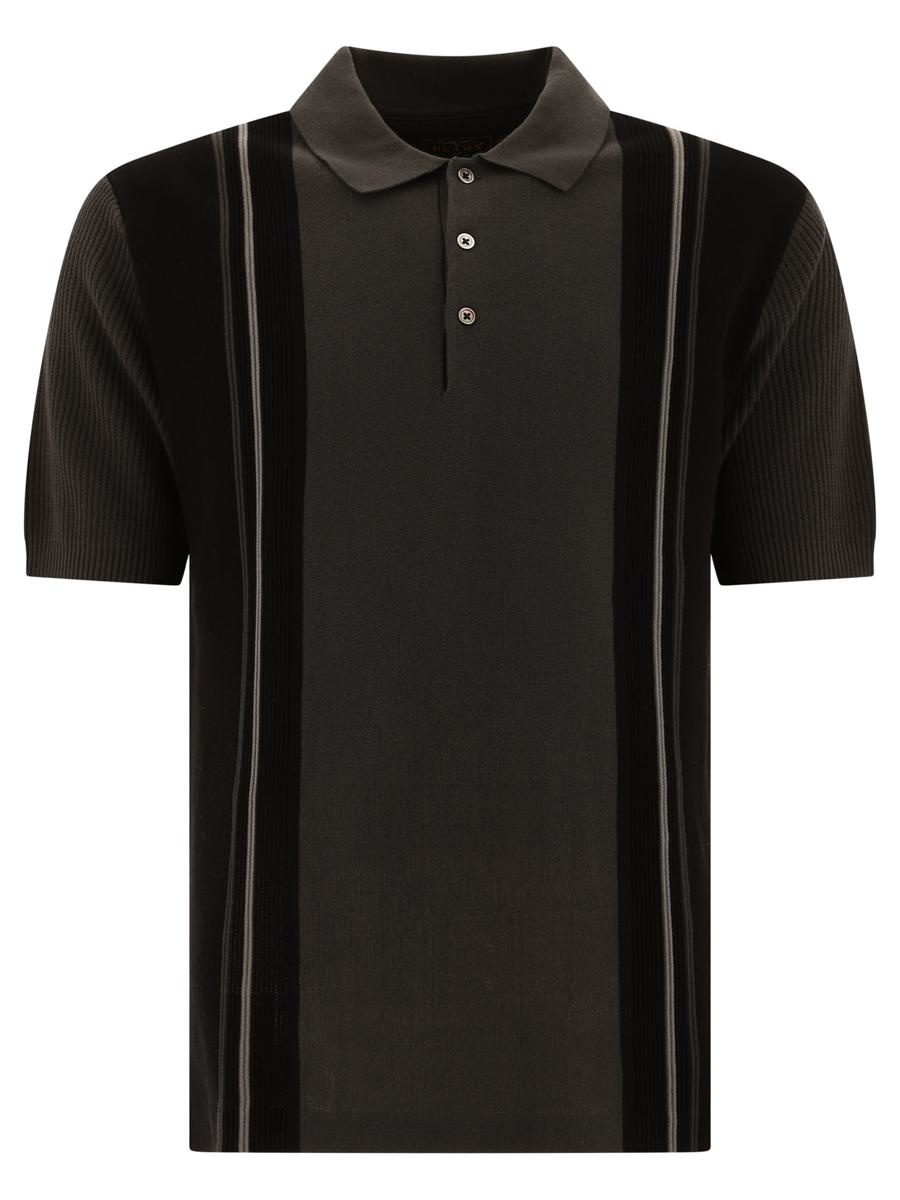 Beams Plus BEAMS PLUS KNIT POLO SHIRT - 1