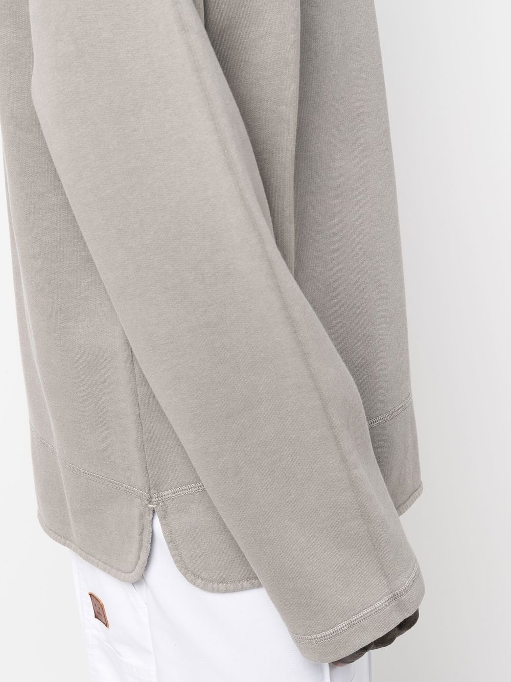 drop-shoulder cotton sweatshirt - 5