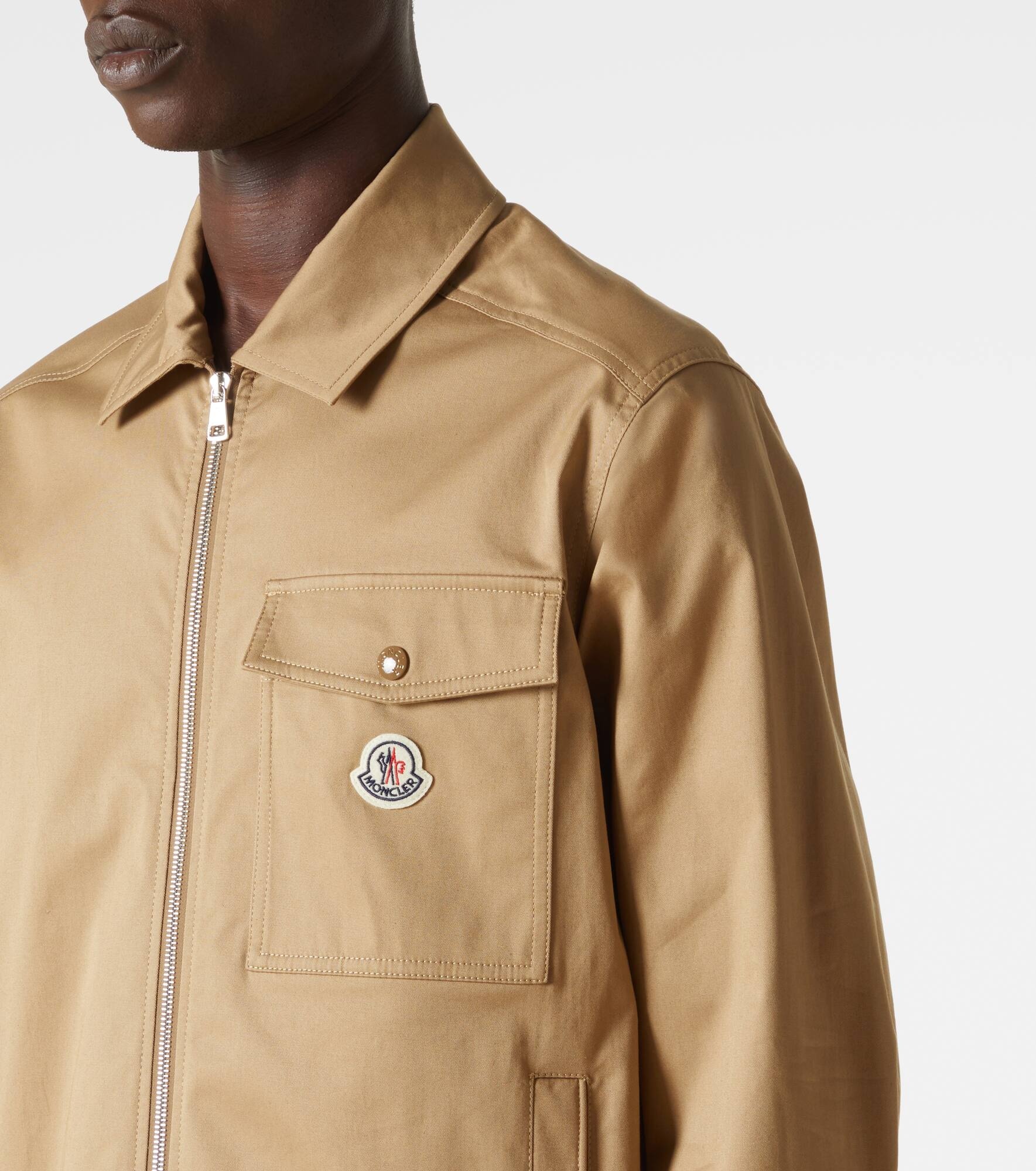 Cotton-blend gabardine jacket - 5