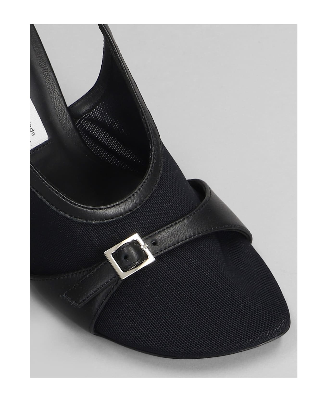 Pumps In Black Leather - 5