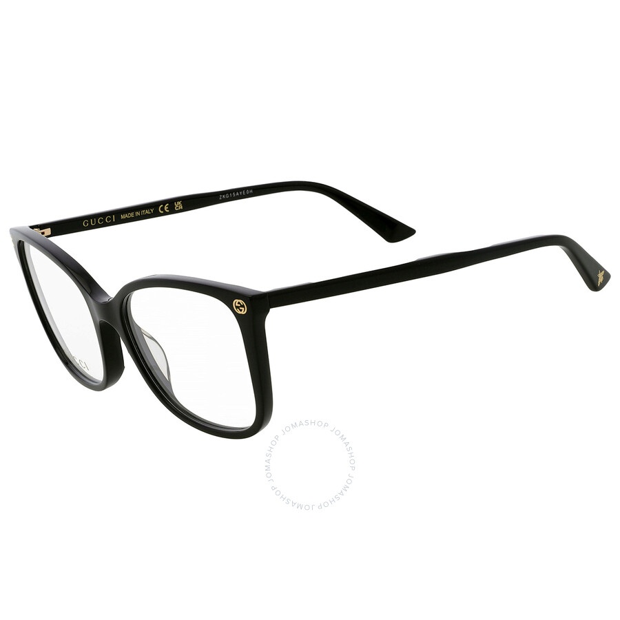 Gucci Demo Square Ladies Eyeglasses GG0026O 001 53 - 4