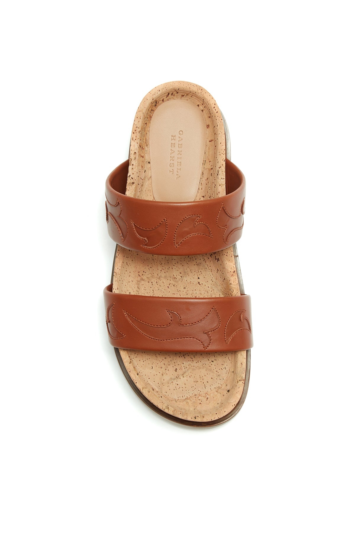 Flame Striker Sandal in Cognac Leather - 4