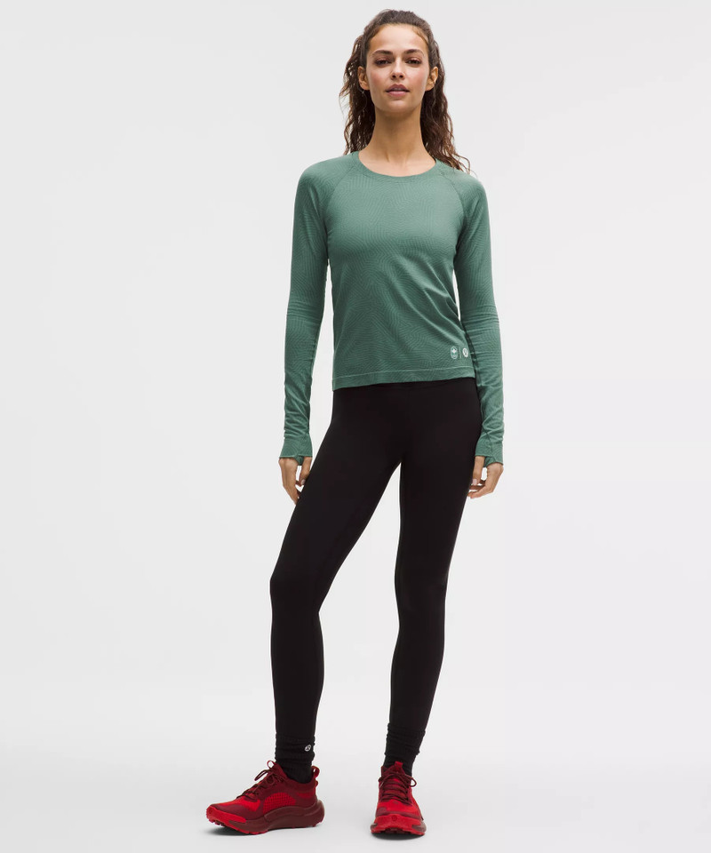 lululemon Team Canada Swiftly Tech Long-Sleeve Shirt 2.0 Waist Length *COC Logo outlook