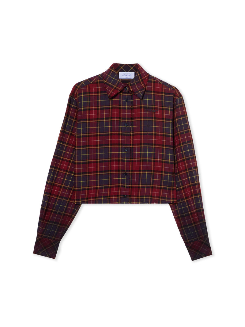 Check Flannel Arrow Spray Shirt 1