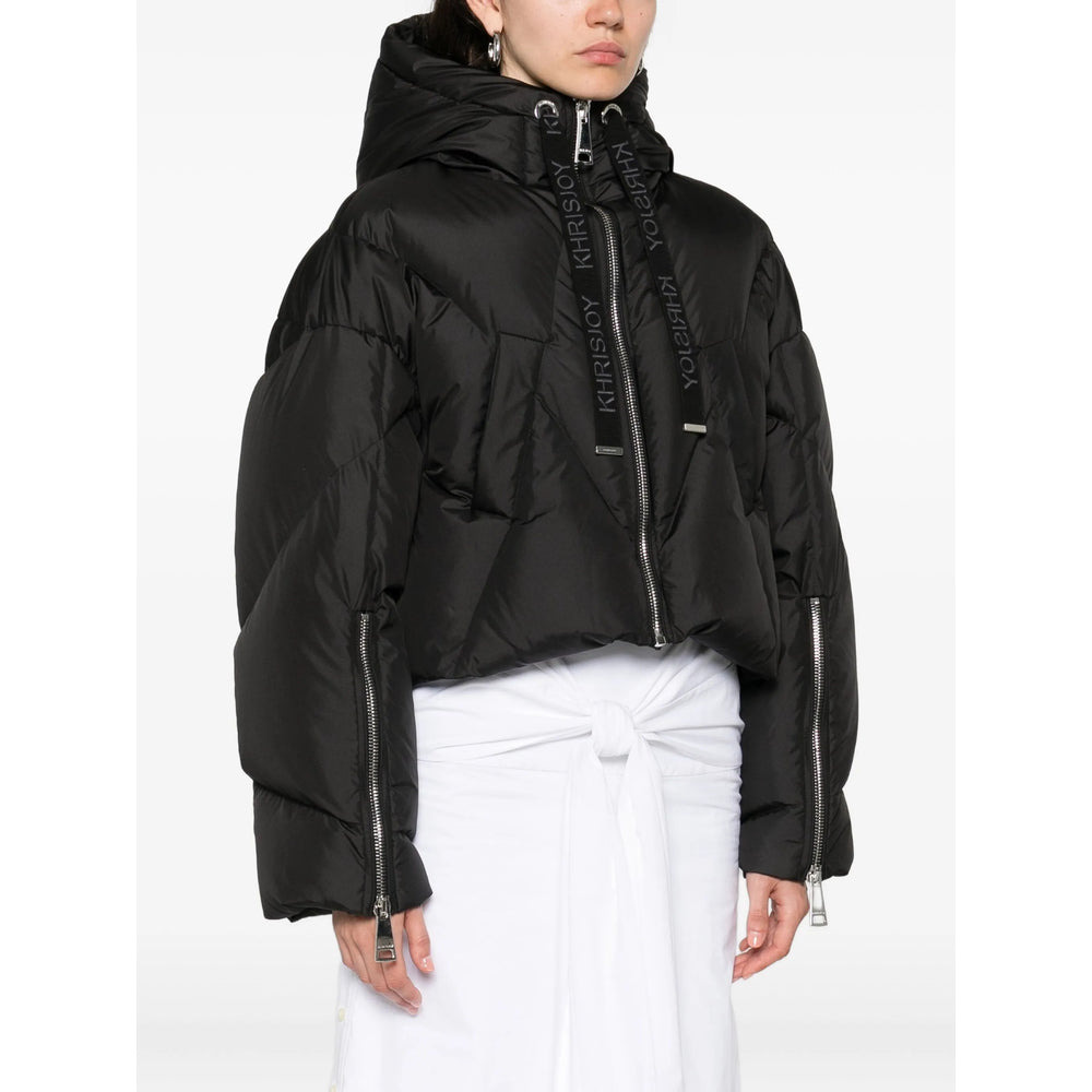 Khrisjoy Black Jackets - Puffer Jackets Women - 4