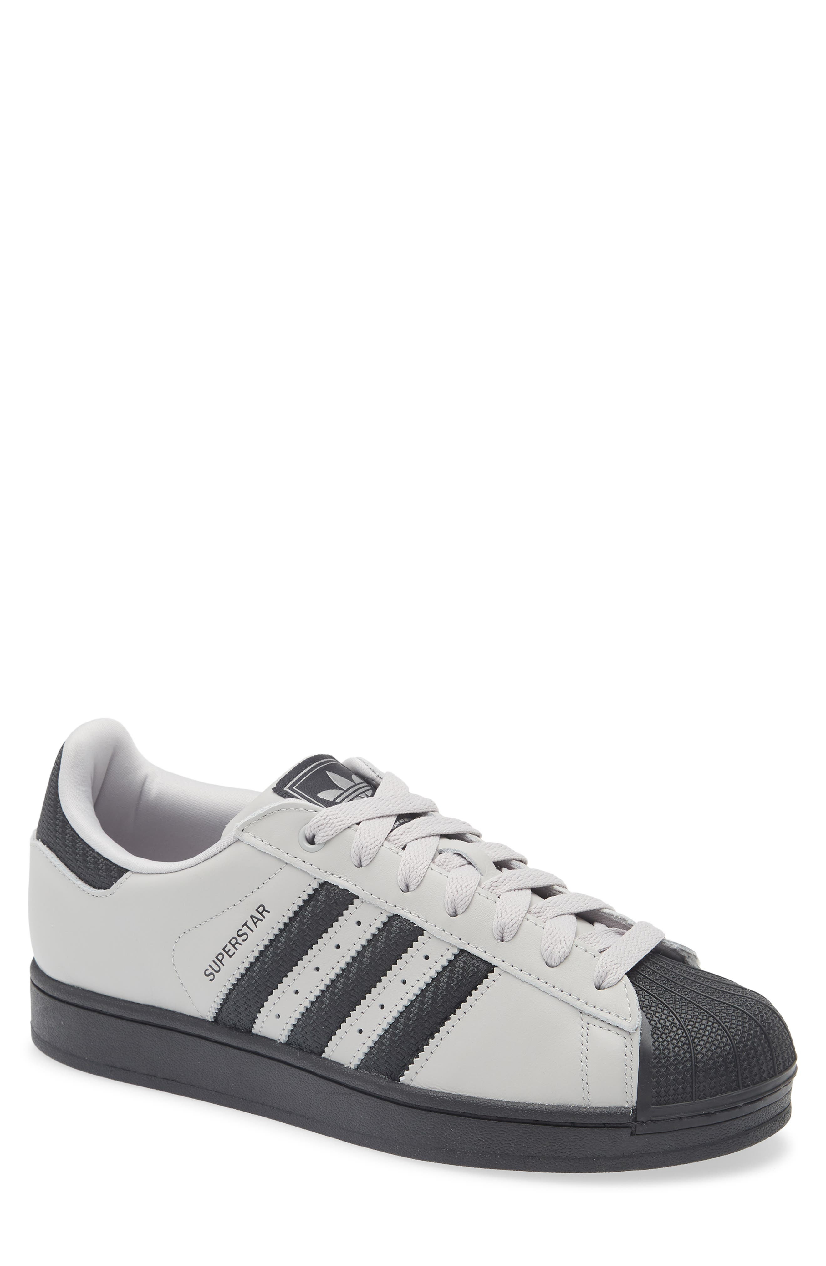 adidas Superstar Sneaker in Grey/Black/Iron Metallic at Nordstrom - 1