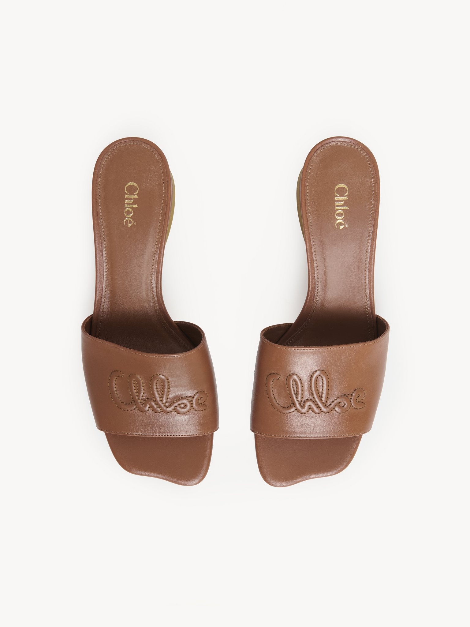 CHLOÉ SOLEIL HEELED MULE - 3