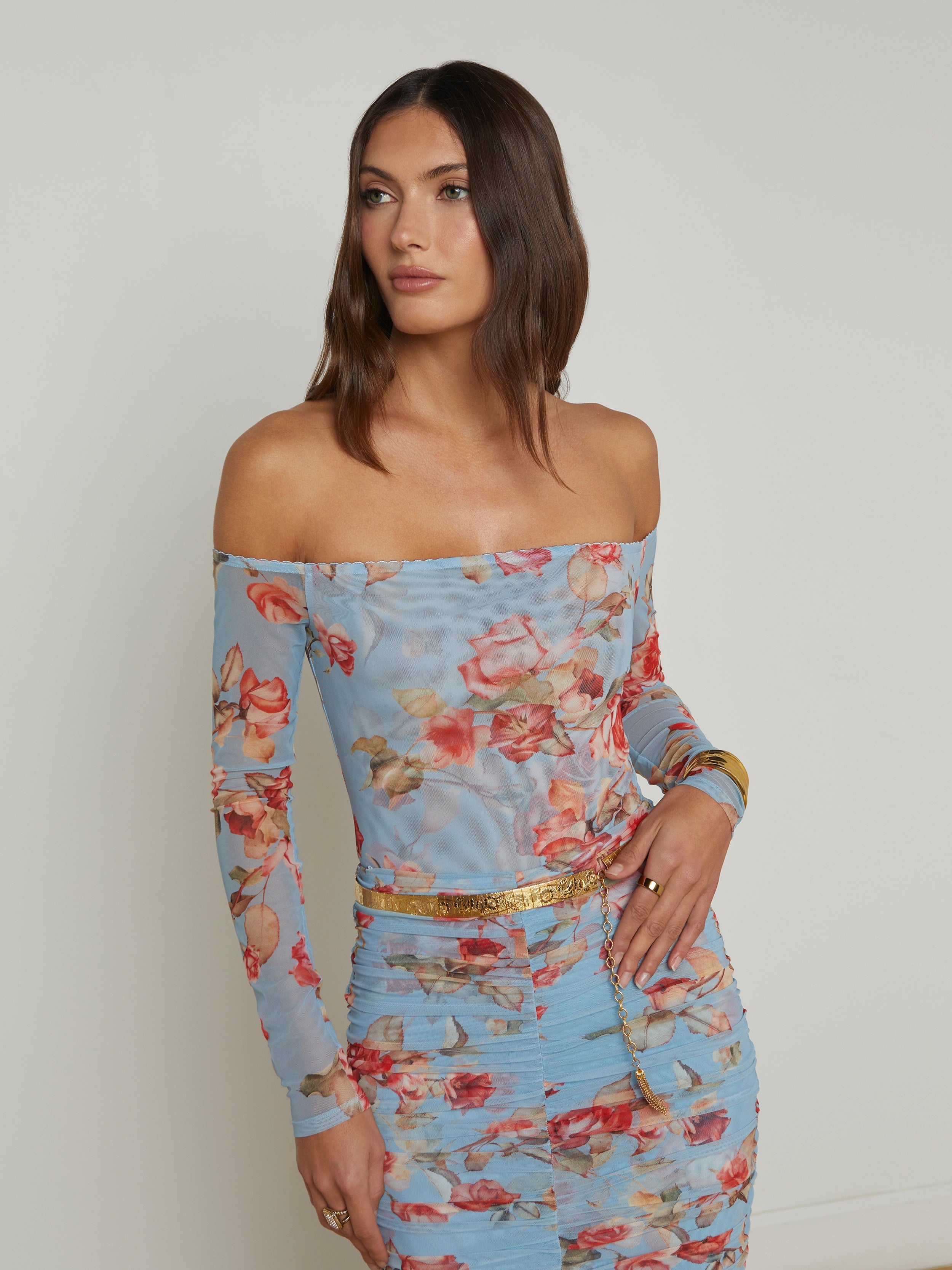 Peonie Off-The-Shoulder Bodysuit - 2