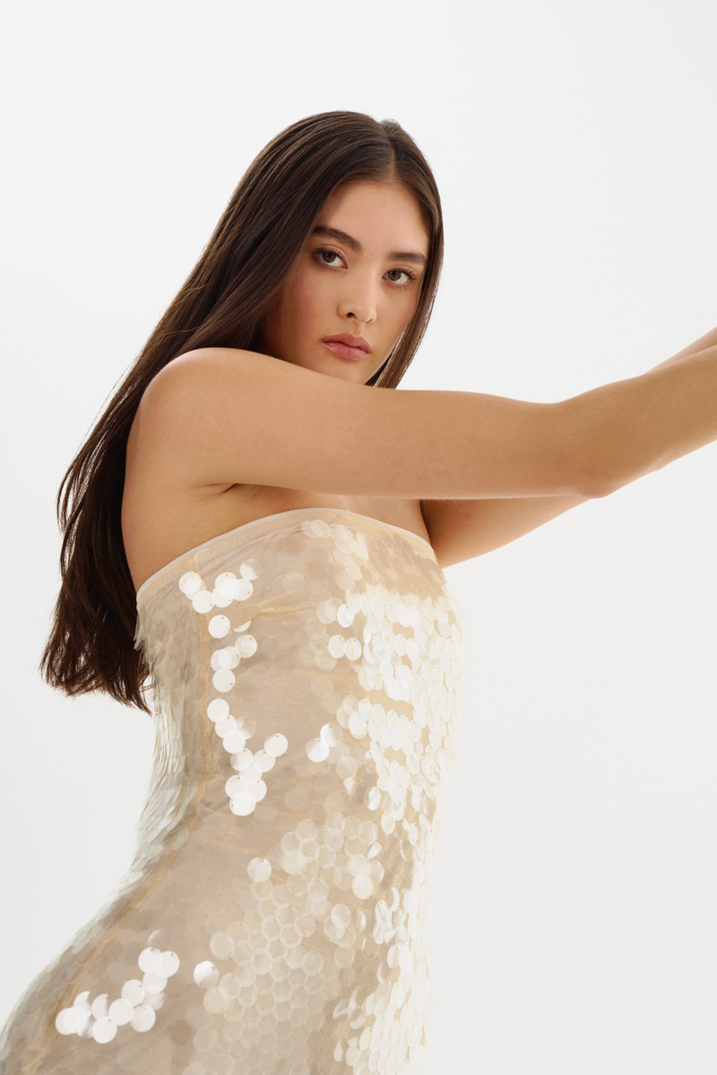 DERRICA | Sequin Midi Dress 6