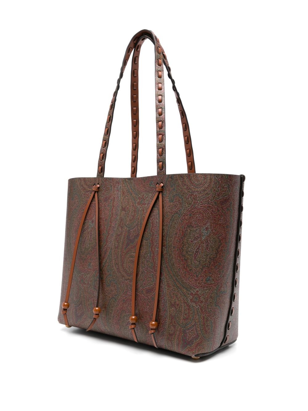 paisley-print tote bag - 3