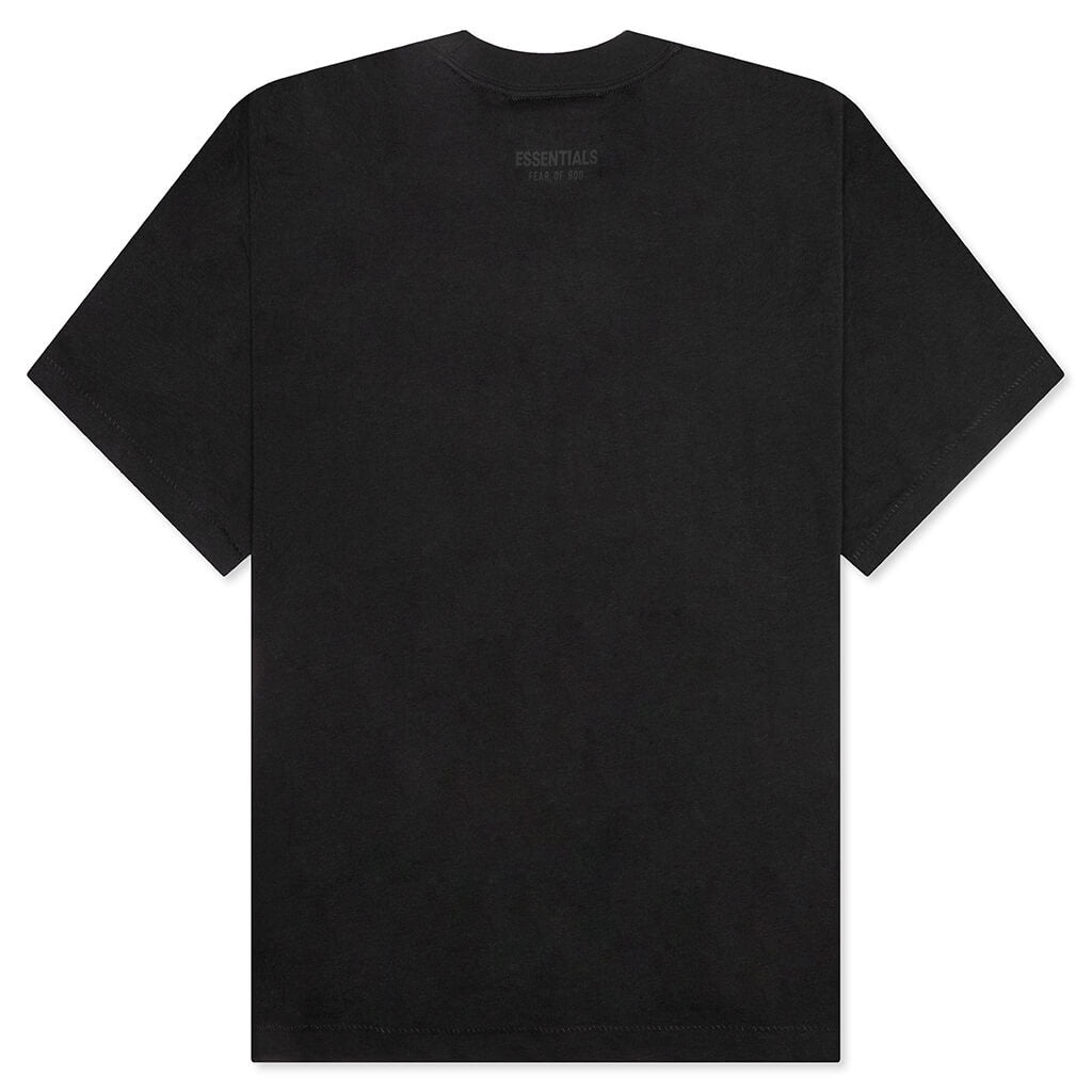 3 PACK ESSENTIAL TEE - BLACK - 2