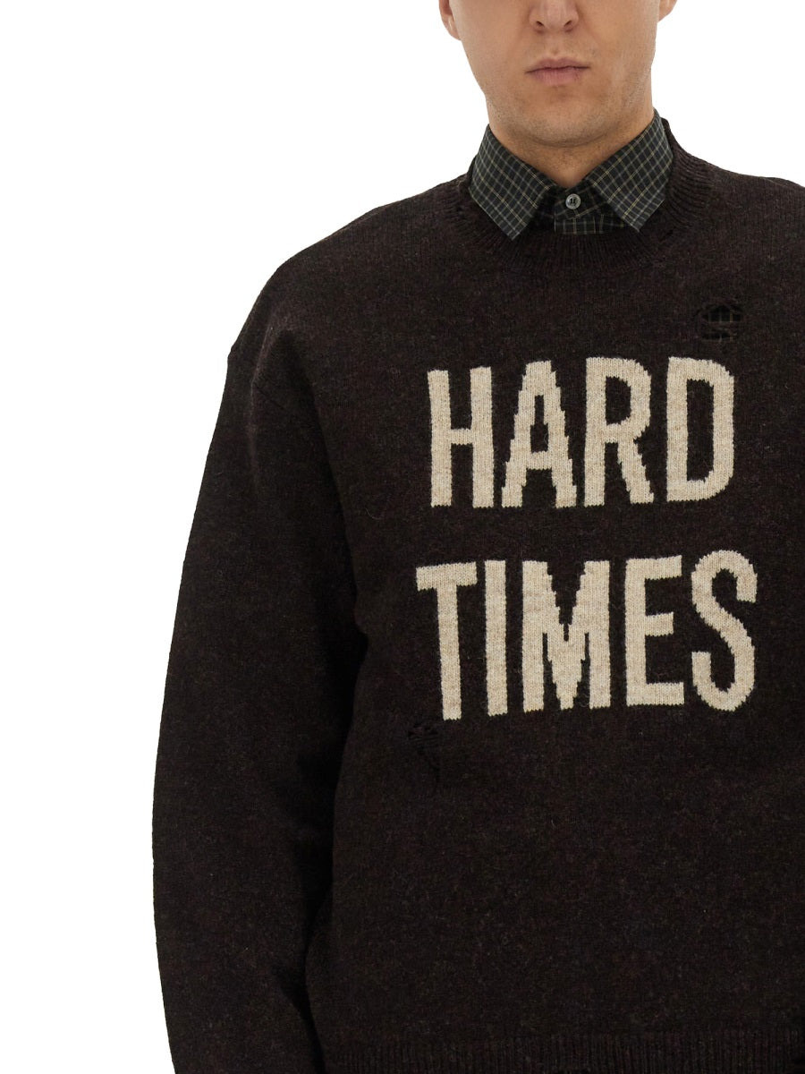 Moschino Men Shetland Wool Pullover - 4