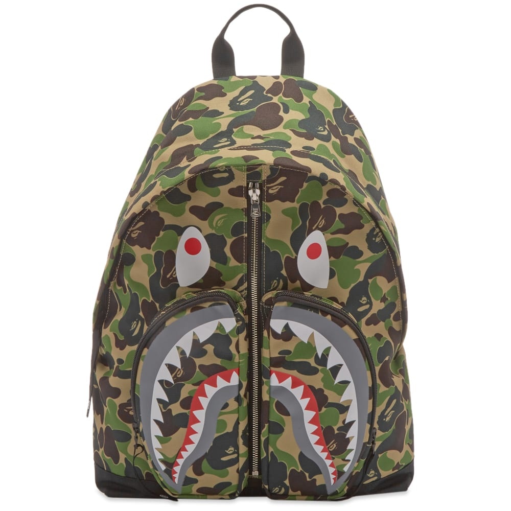 A Bathing Ape ABC Camo Shark Daypack - 1