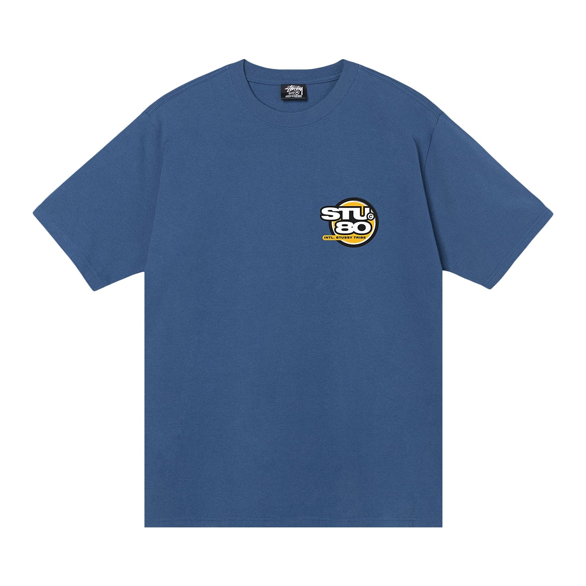 Stussy Hot 80 Tee 'Midnight' - 1