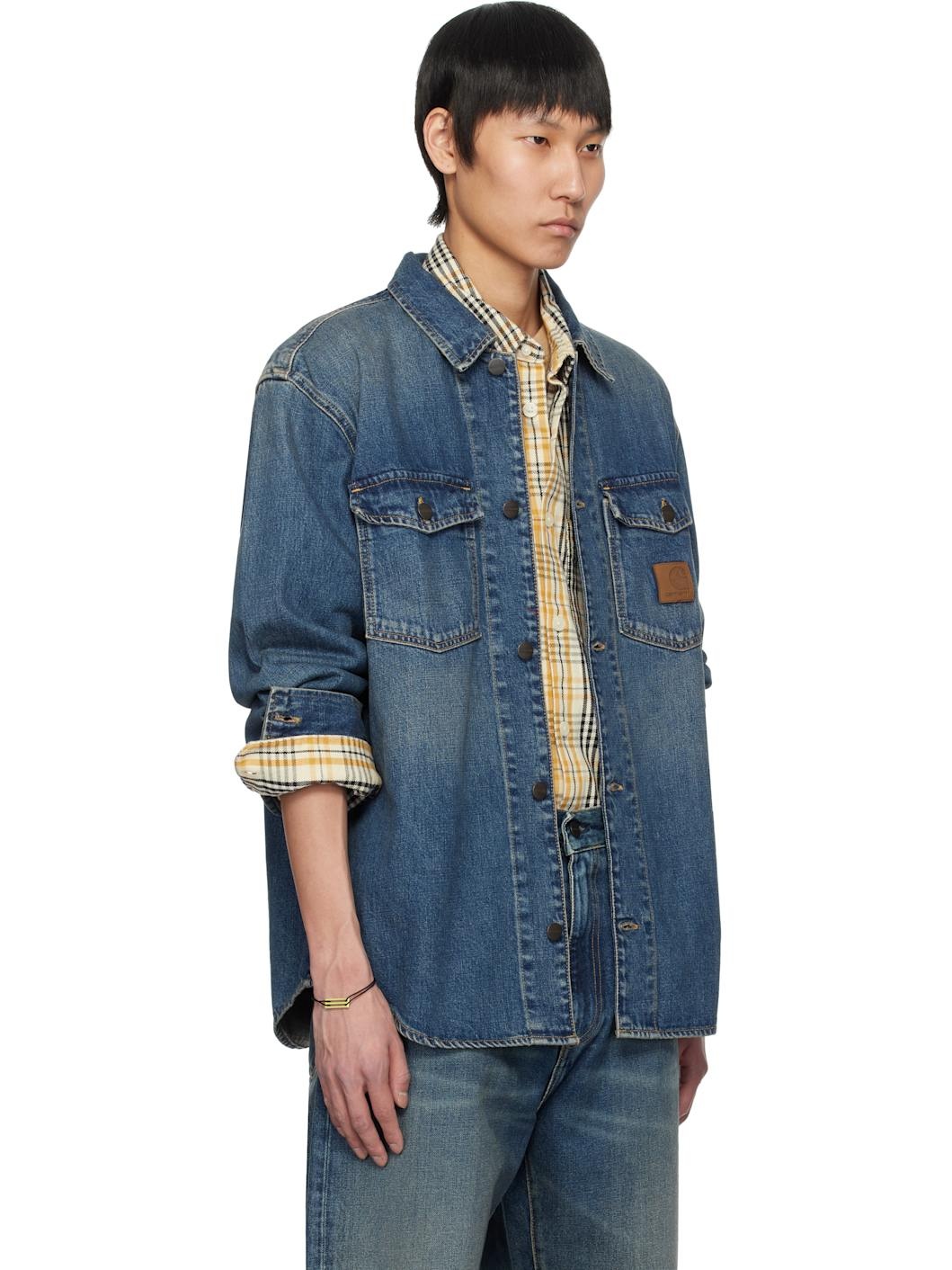 Blue Lincoln Denim Jacket - 2