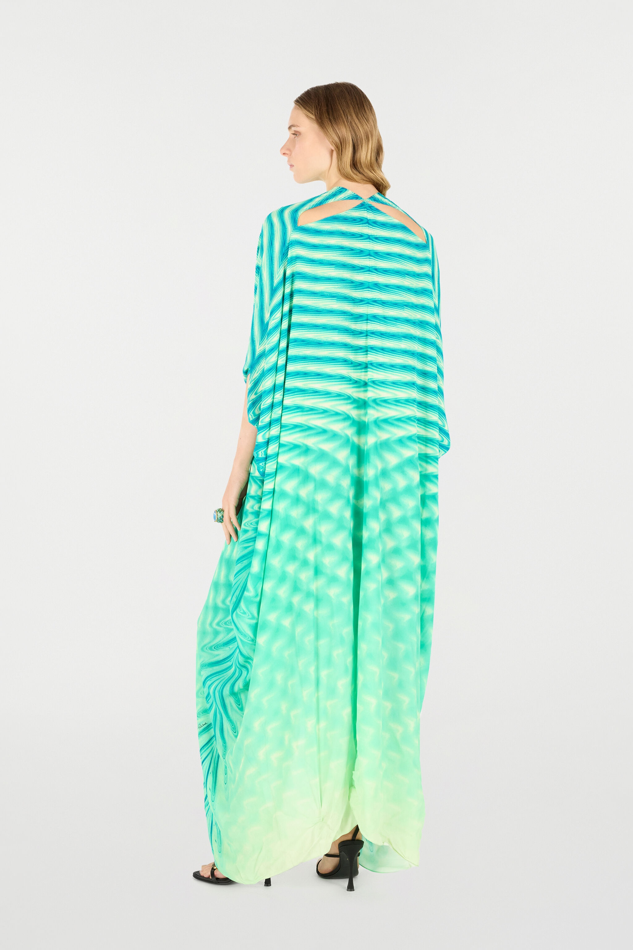 Caftan With All-Over Print - 5