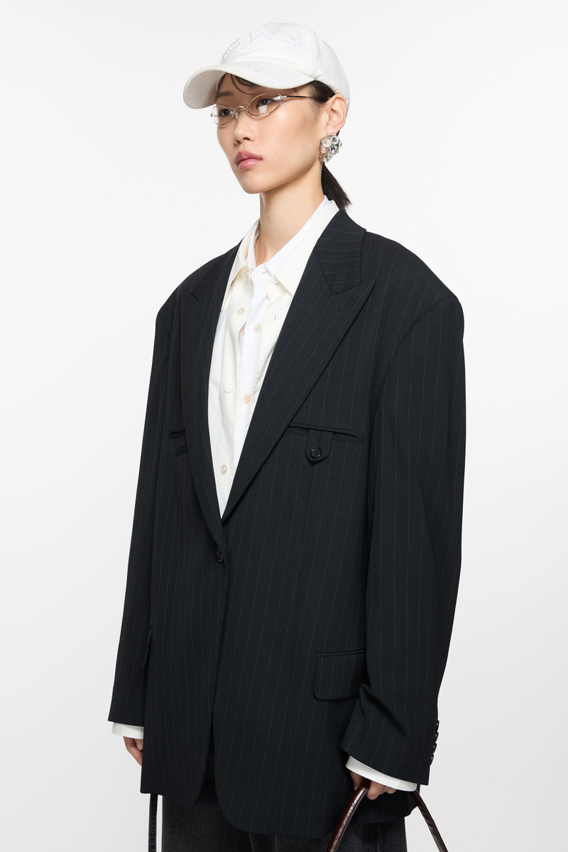 Single-breasted suit jacket - Navy blue 3