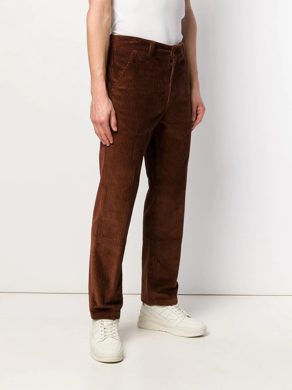 Straight Fit Trousers - 3