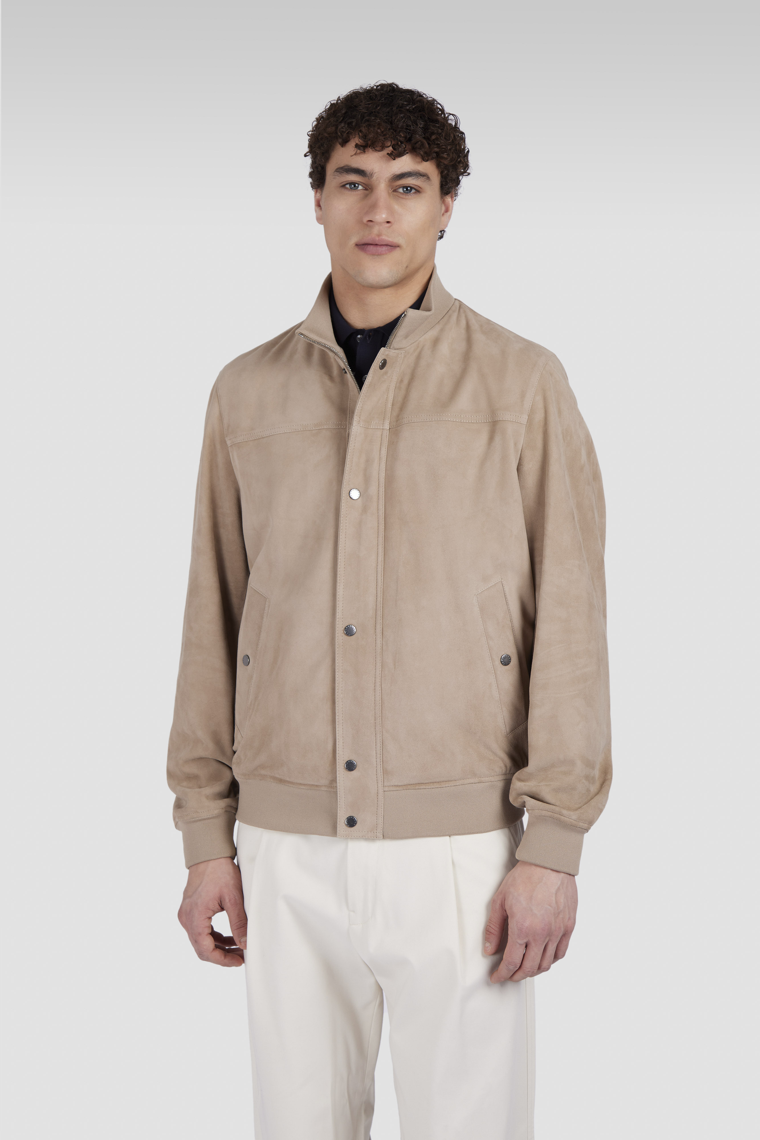 AQUALEATHER SUEDE BOMBER - 8