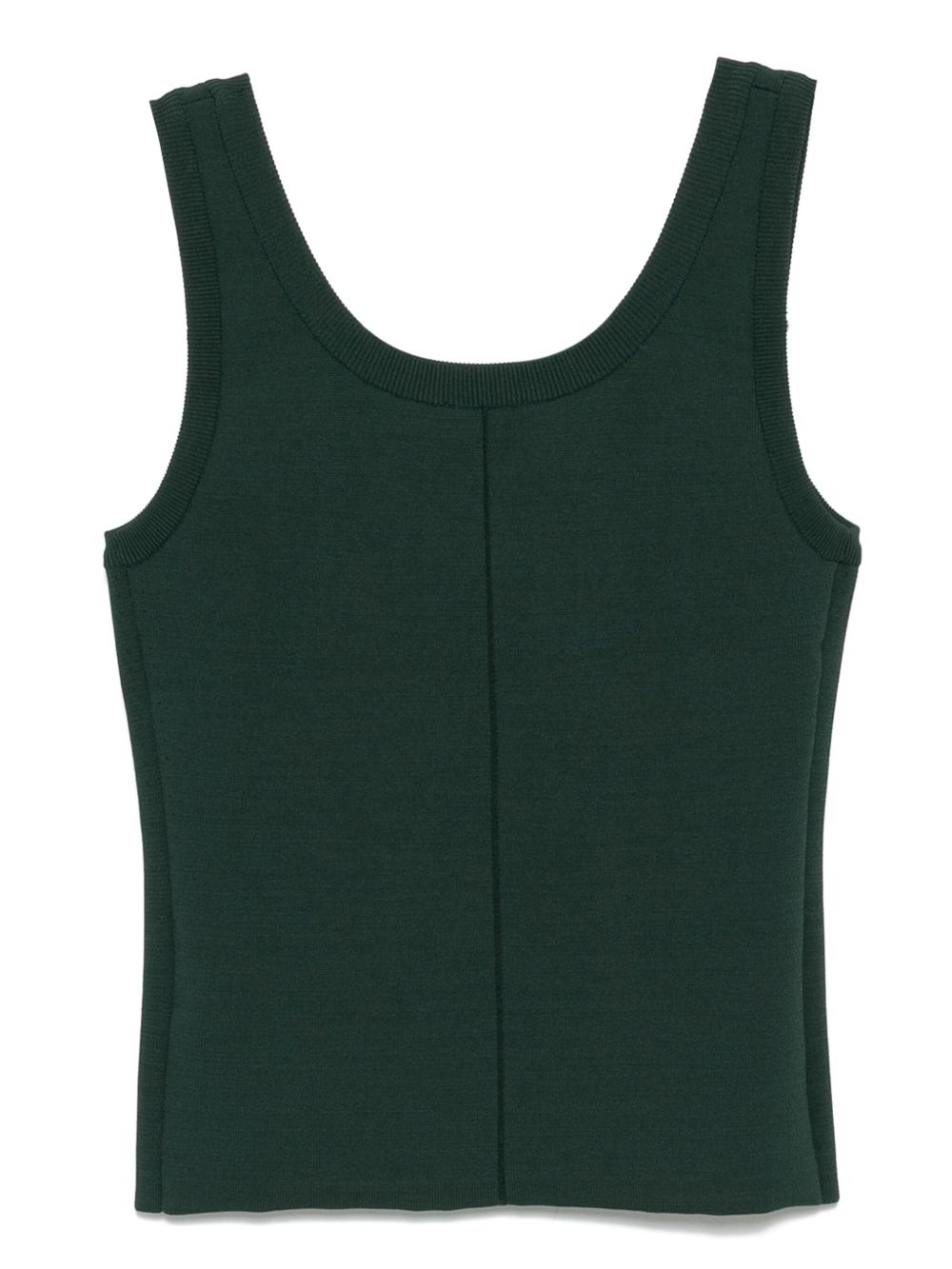 knitted scoop-neck top - 2