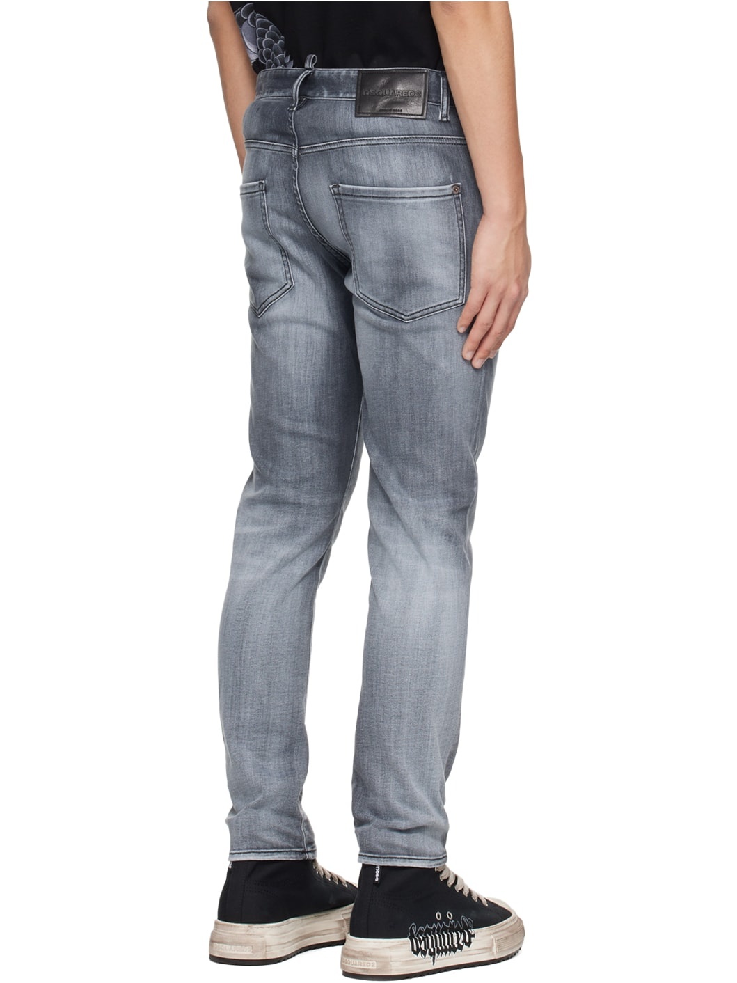 Gray Skater Jeans - 3