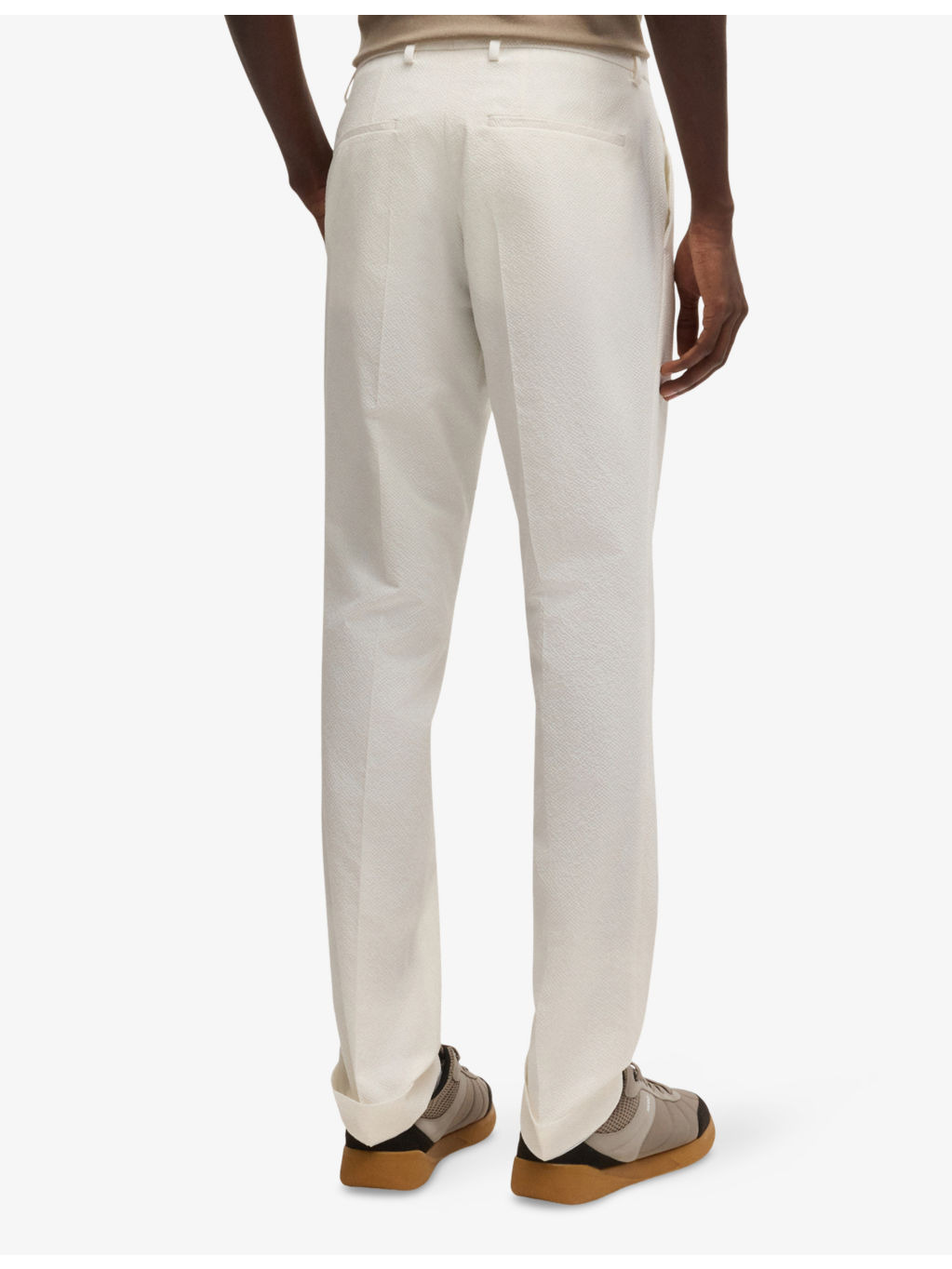 Slim-Fit Single-Breasted Woven Suit - 7