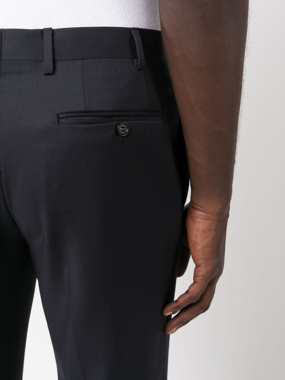 tapered chino trousers - 5